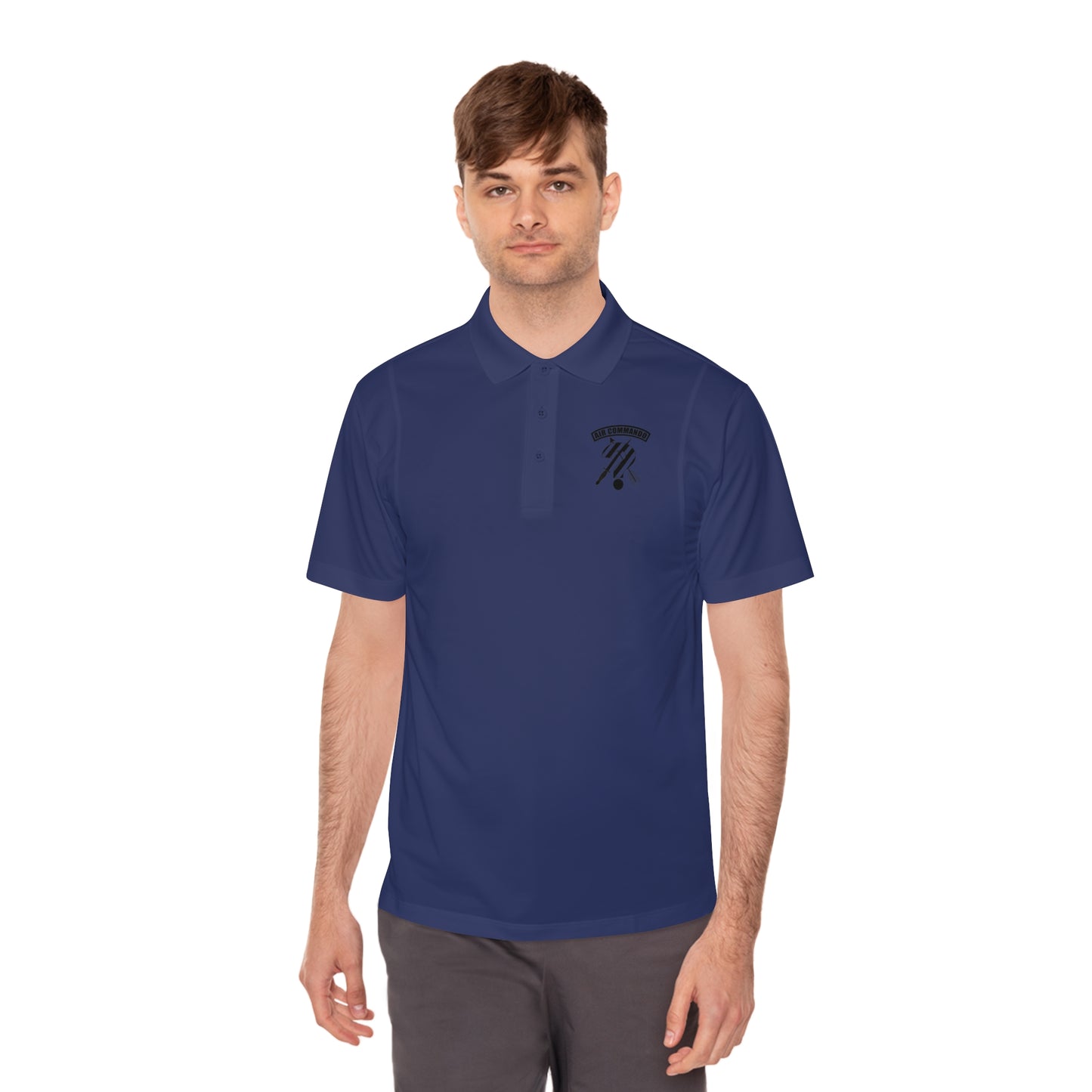 Commando - Question Mark - Men's Sport Polo Shirt
