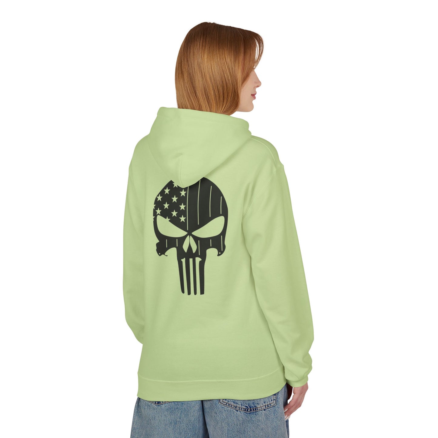 MAF - Skull - Unisex Midweight Softstyle Fleece Hoodie