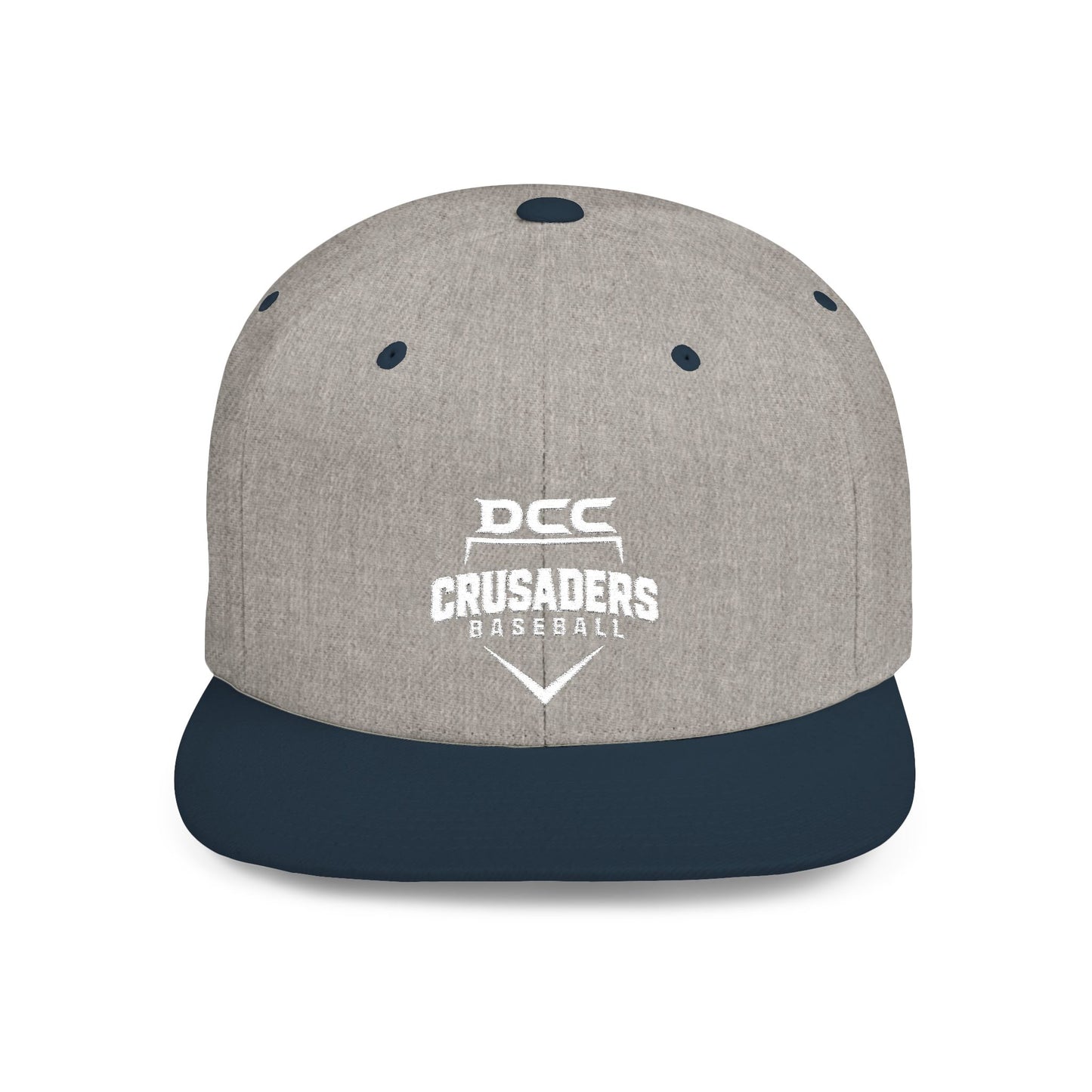 DCC - White Logo - Flat Bill Snapback