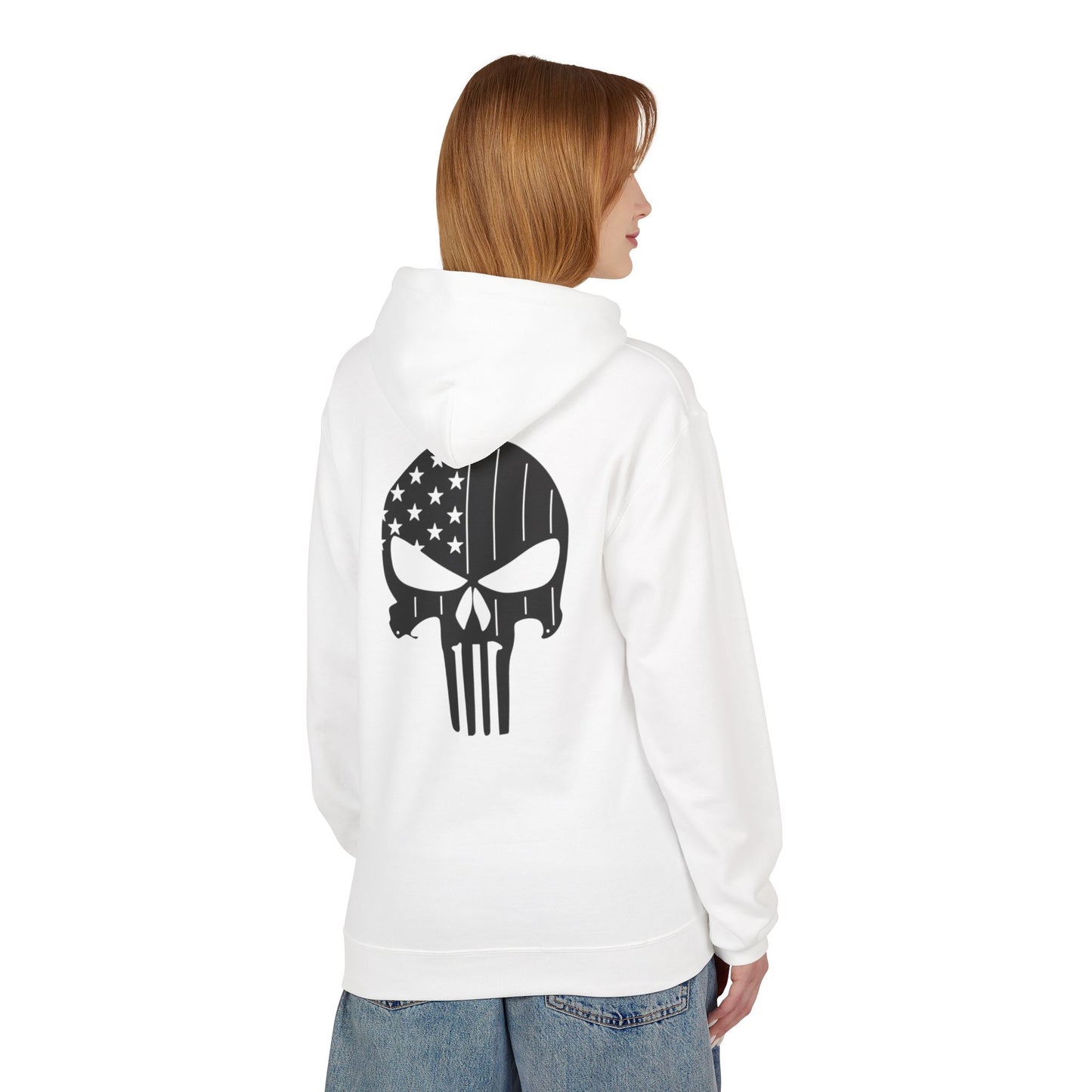 MAF - Skull - Unisex Midweight Softstyle Fleece Hoodie