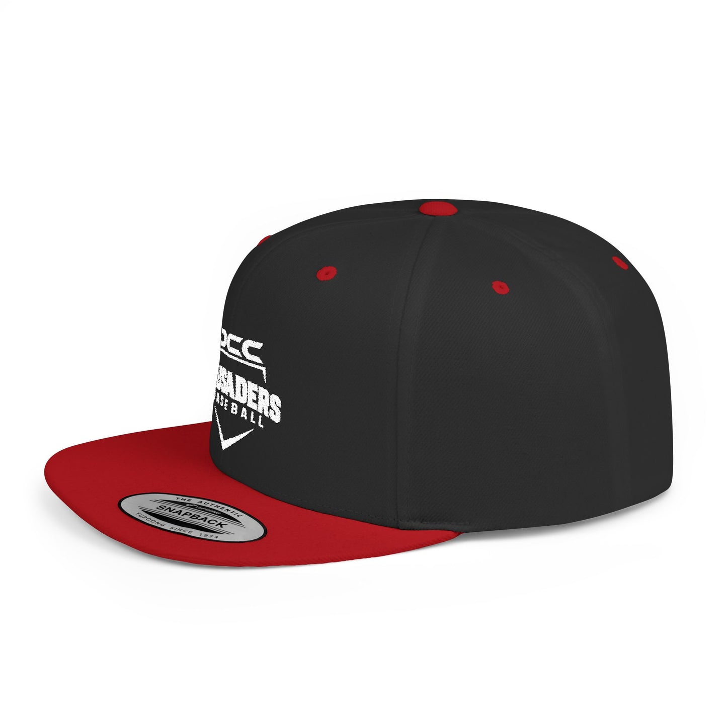 DCC - White Logo - Flat Bill Snapback