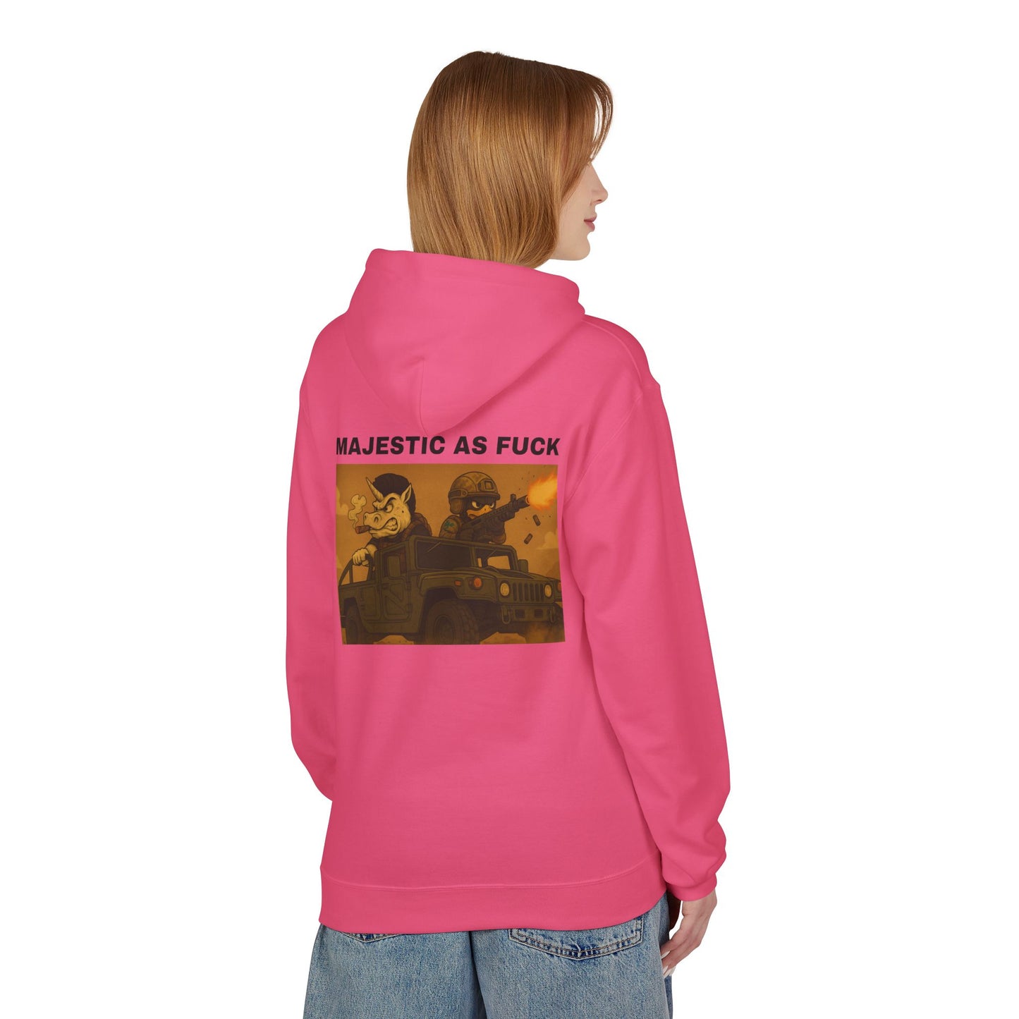 MAF - Unisex Midweight Softstyle Fleece Hoodie