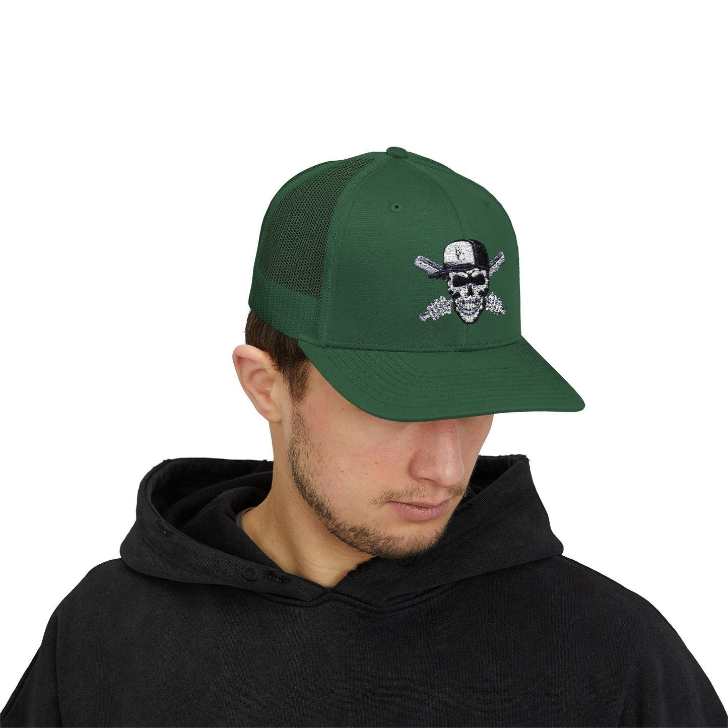 BC Skull - Snapback Trucker Cap