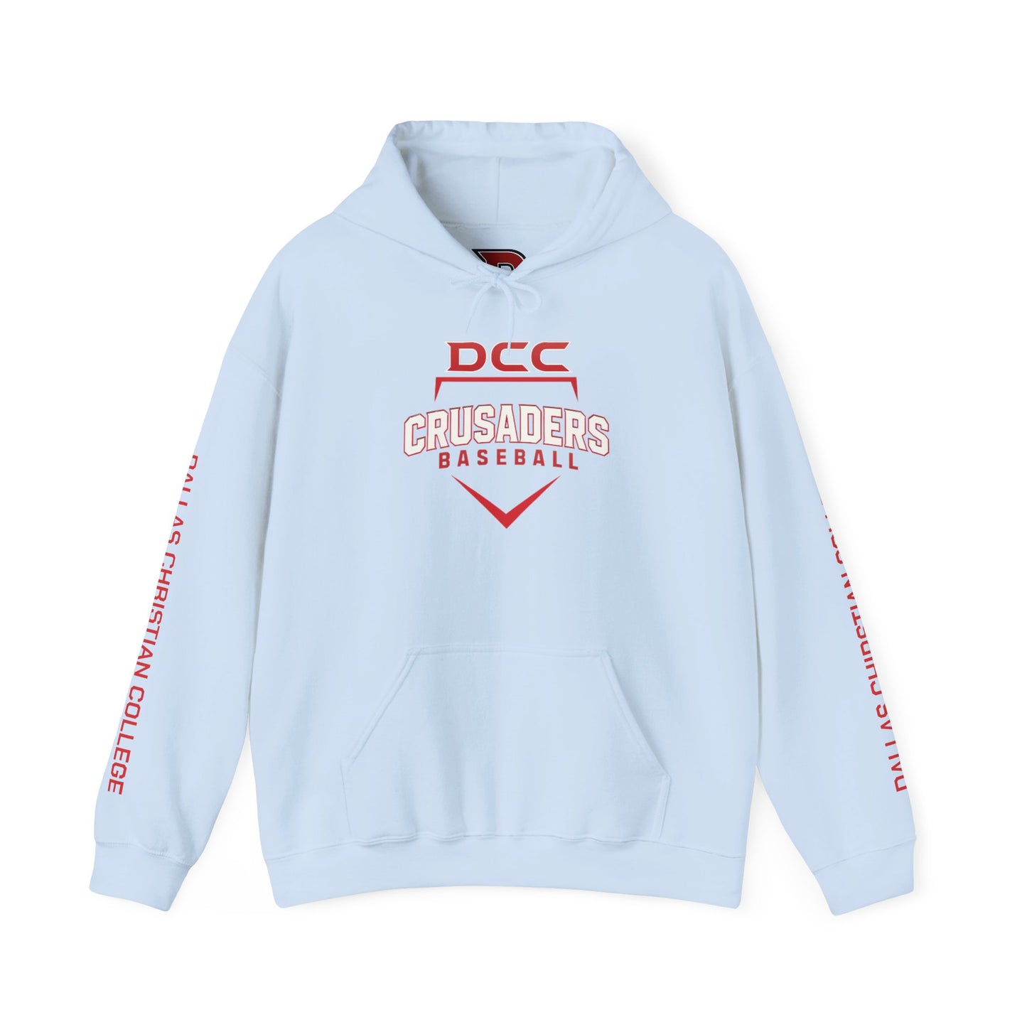 DCC - Red Logo - Unisex Heavy Blend™ Hooded Sweatshirt
