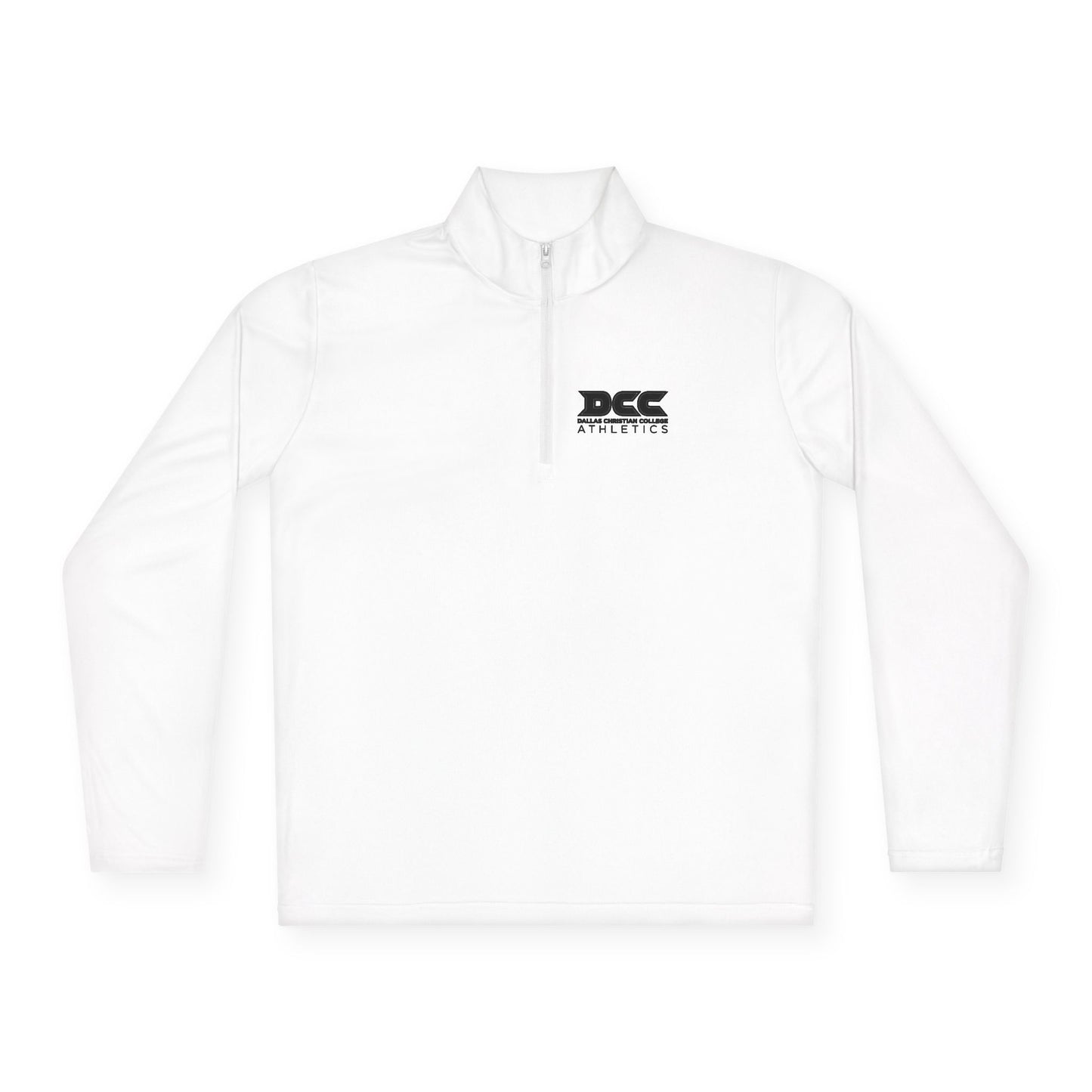 DCC - Black Logo - Unisex Quarter-Zip Pullover