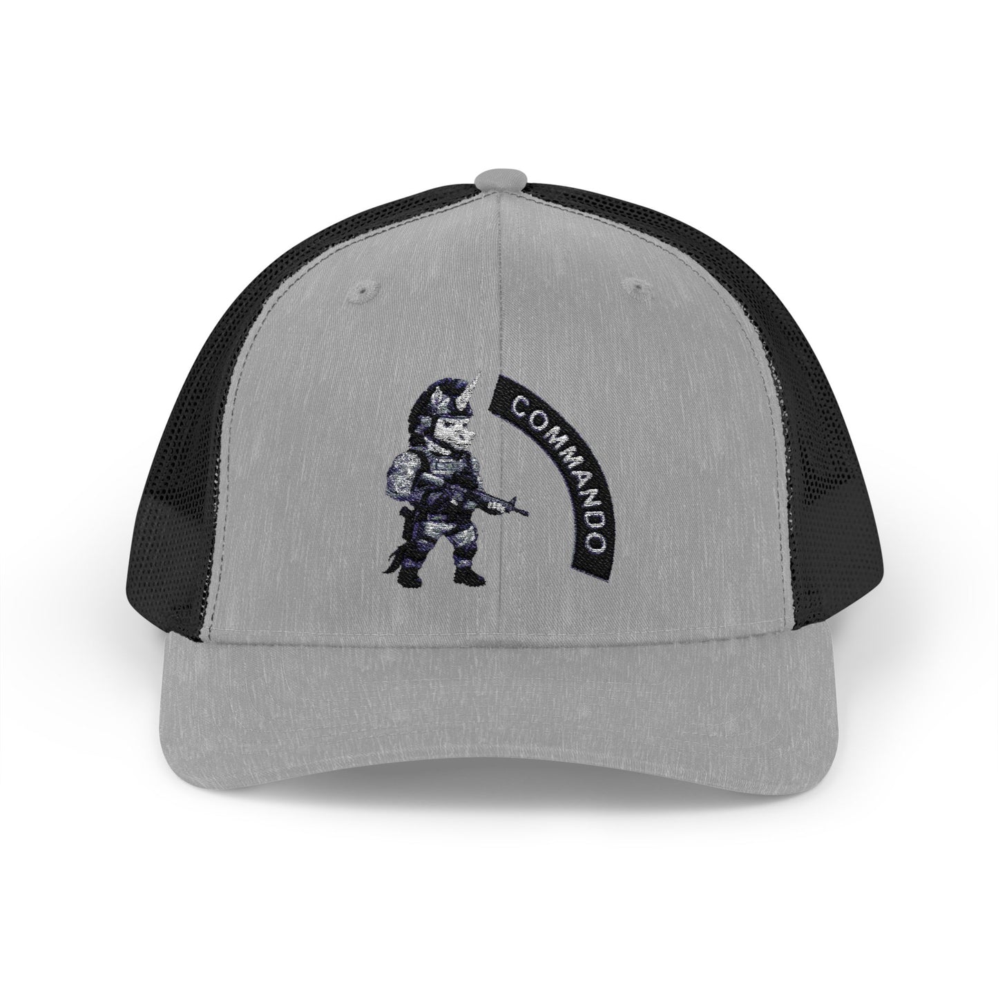 Commando Snapback Trucker Cap
