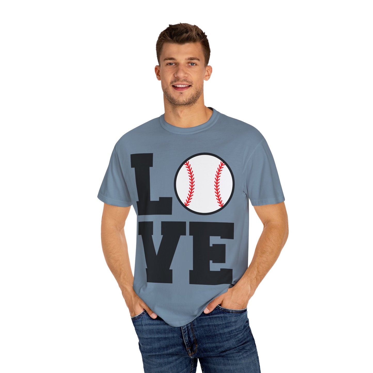 BC - Love - Unisex Garment-Dyed T-shirt