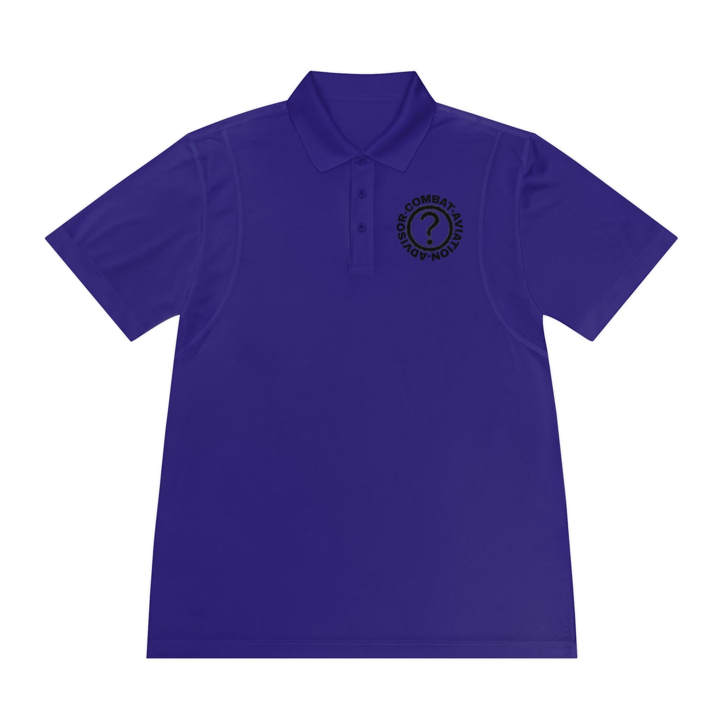 MAF - CAA Question Mark - Men's Sport Polo Shirt