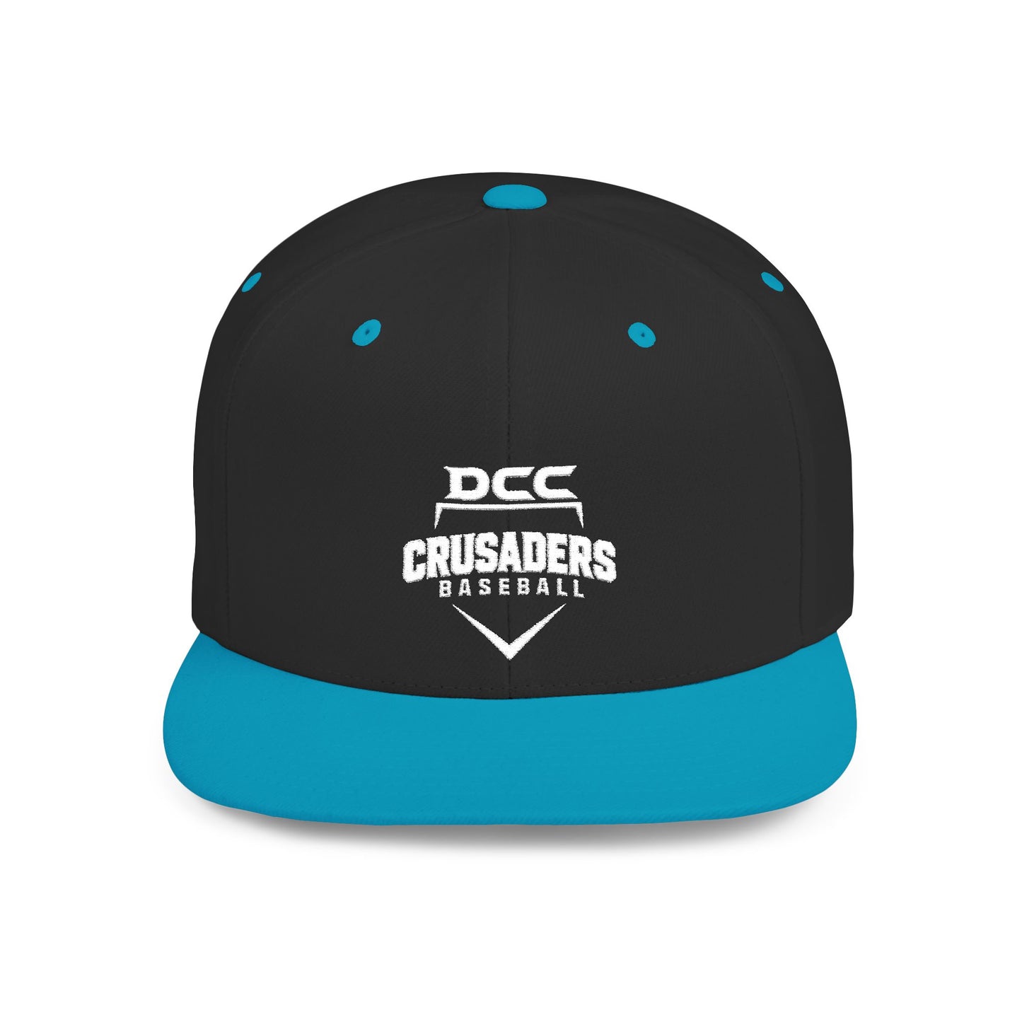 DCC - White Logo - Flat Bill Snapback