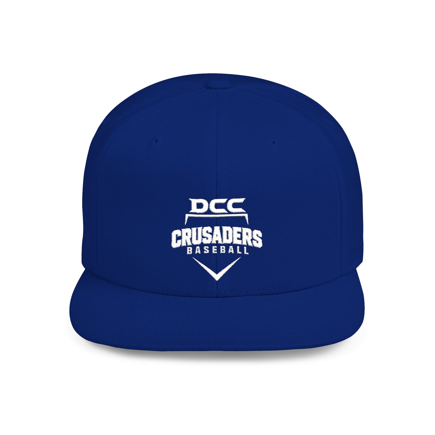 DCC - White Logo - Flat Bill Snapback