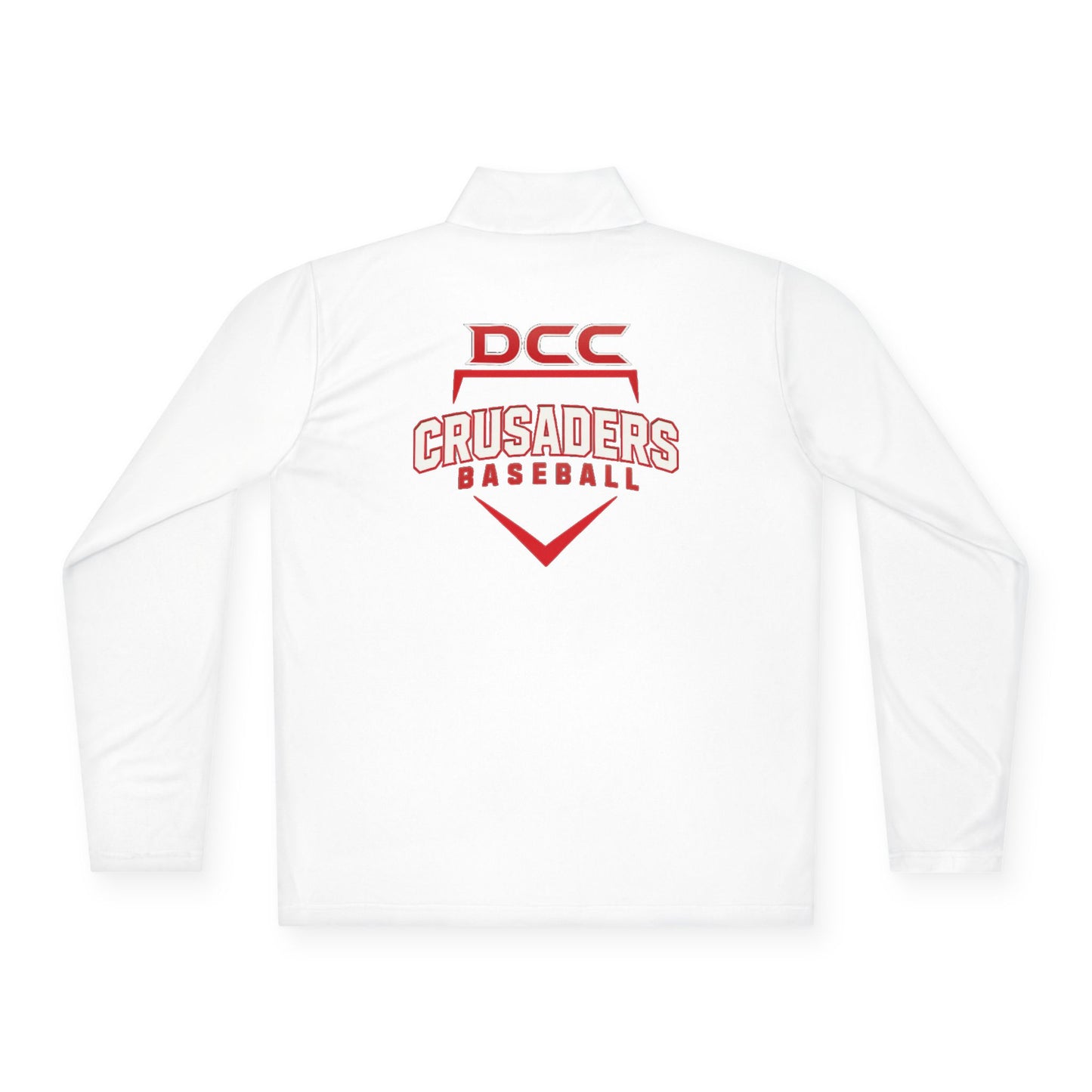 DCC - Red Logo - Unisex Quarter-Zip Pullover