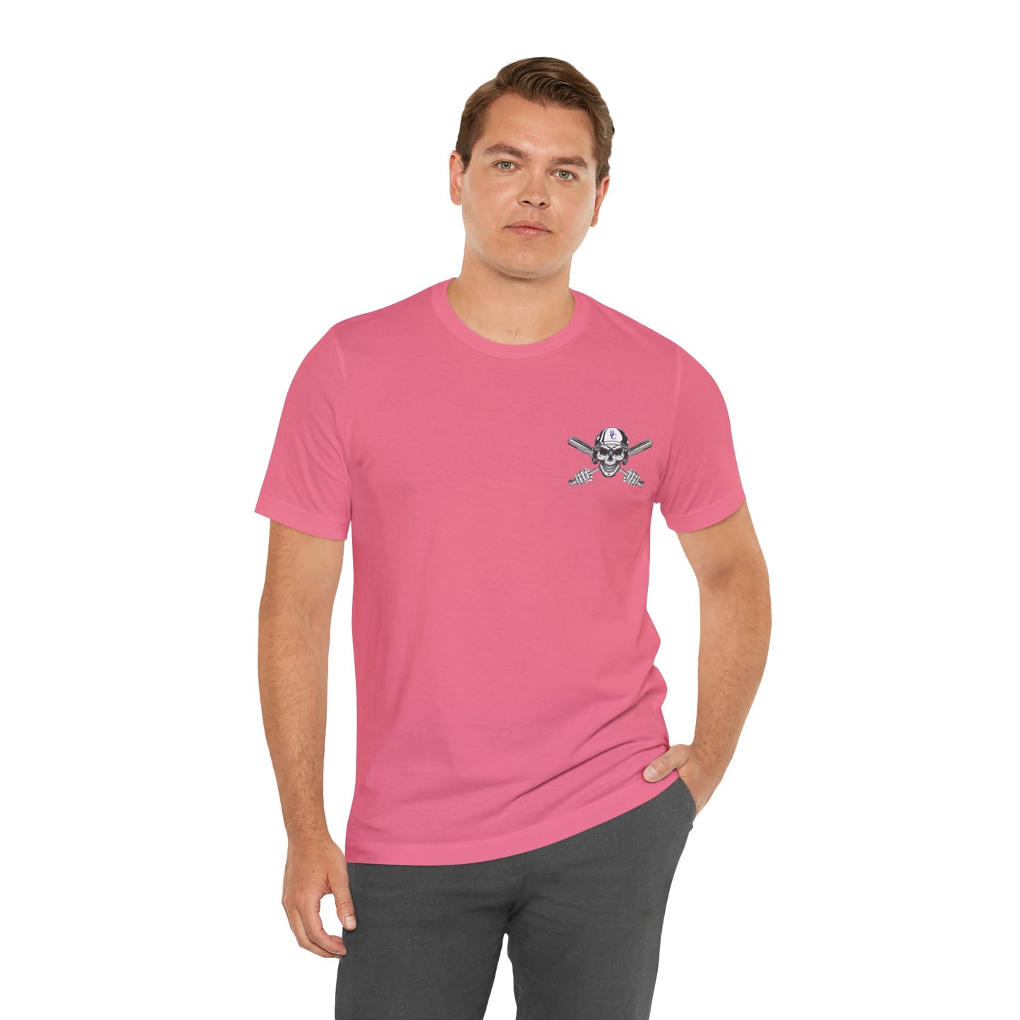 Battle Creek baseball Crossbones - Unisex Jersey Short Sleeve Tee