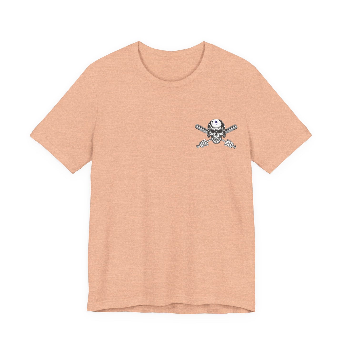 Battle Creek baseball Crossbones - Unisex Jersey Short Sleeve Tee