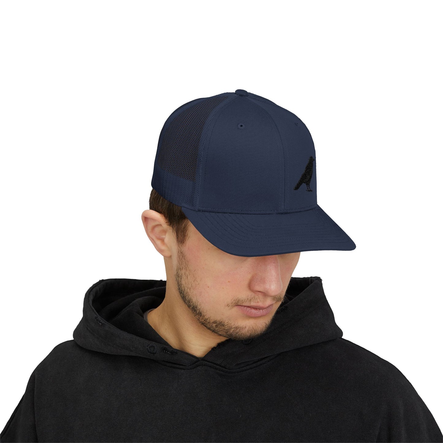Raven Snapback Trucker Cap