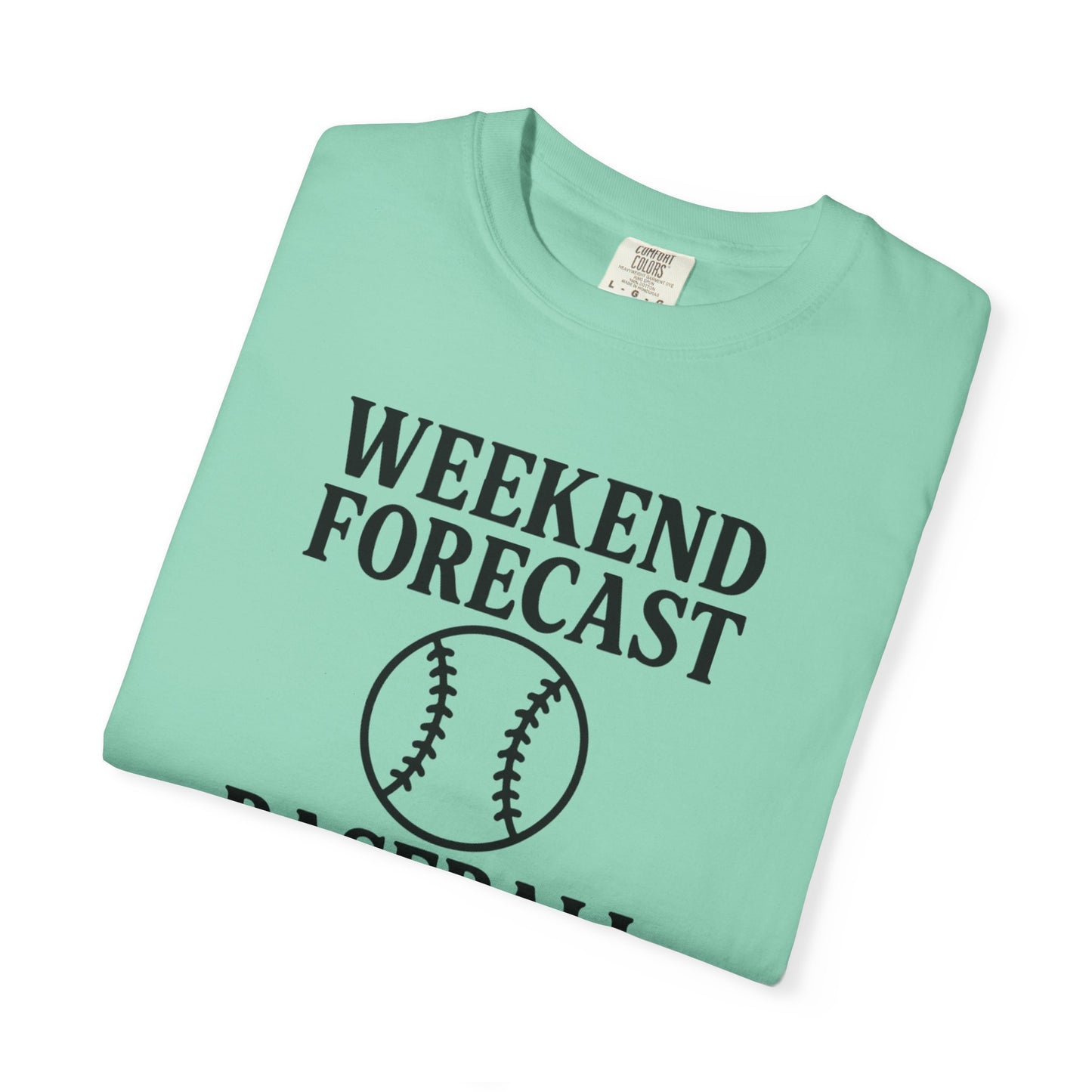 BC - Weekend Forecast - Unisex Garment-Dyed T-shirt