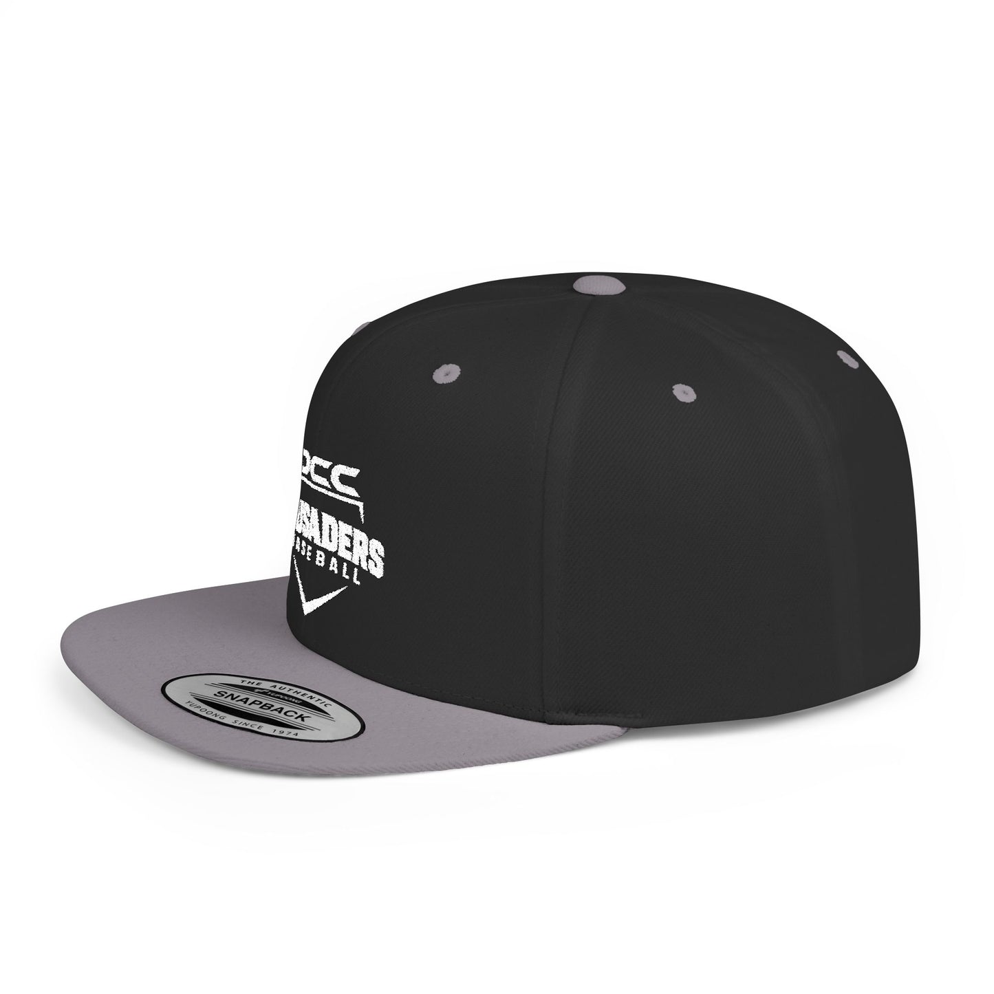 DCC - White Logo - Flat Bill Snapback