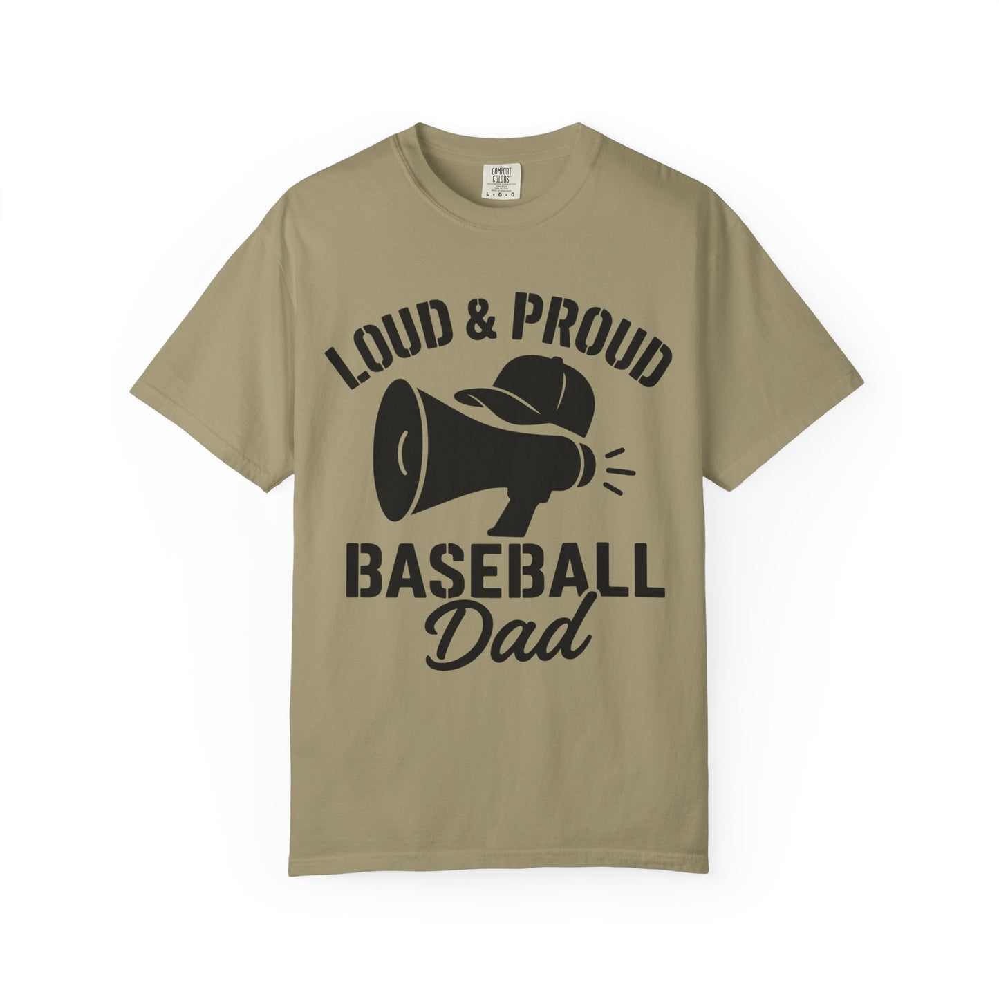 BC - Proud Baseball Dad - Unisex Garment-Dyed T-shirt