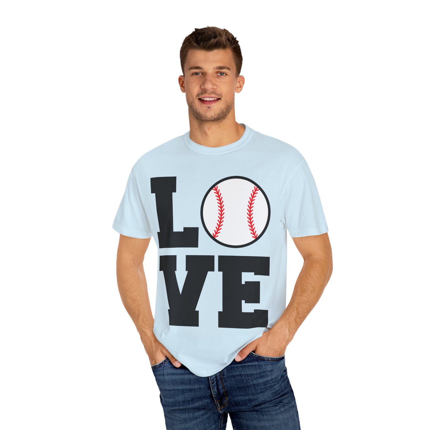 BC - Love - Unisex Garment-Dyed T-shirt