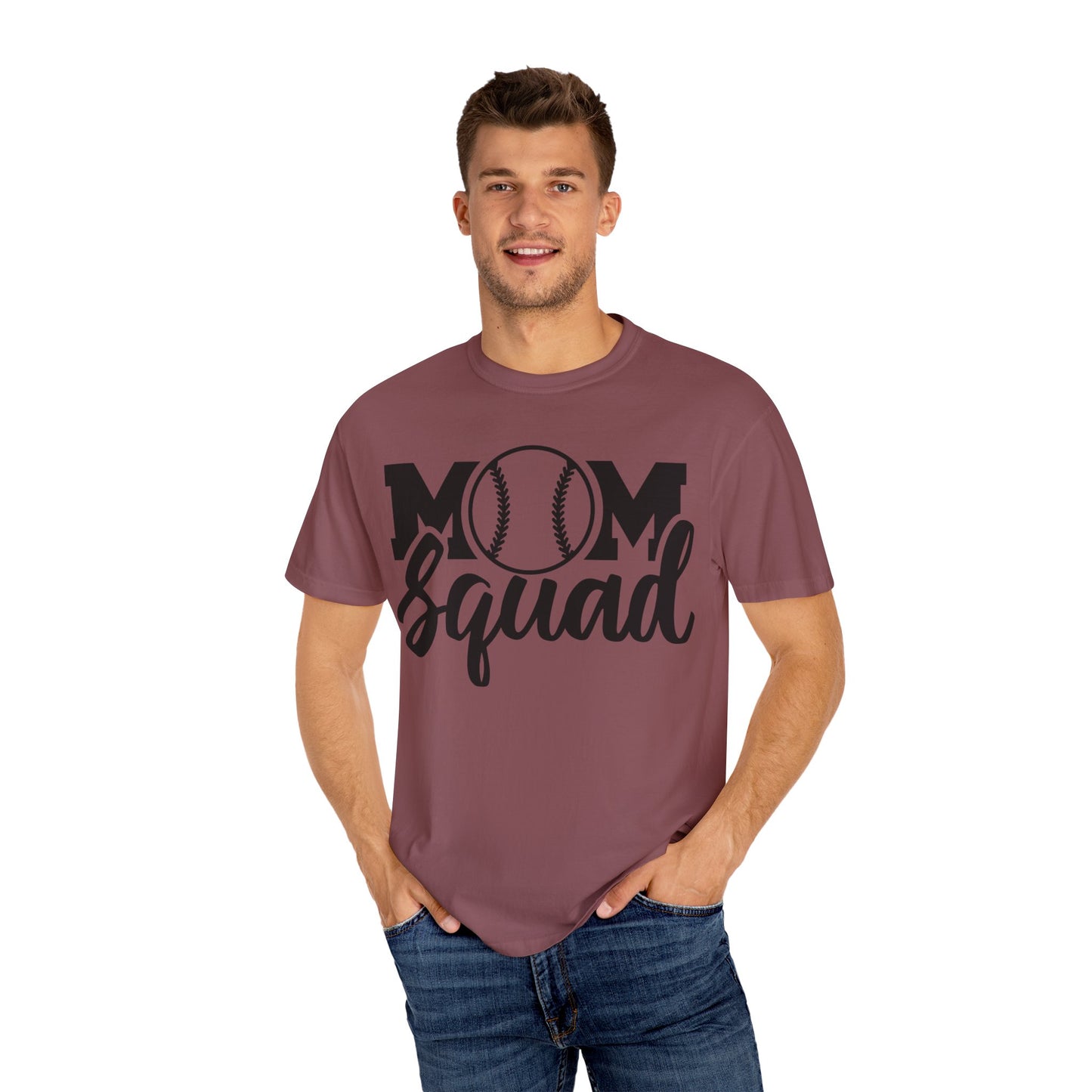 BC - Mom Squad - Unisex Garment-Dyed T-shirt