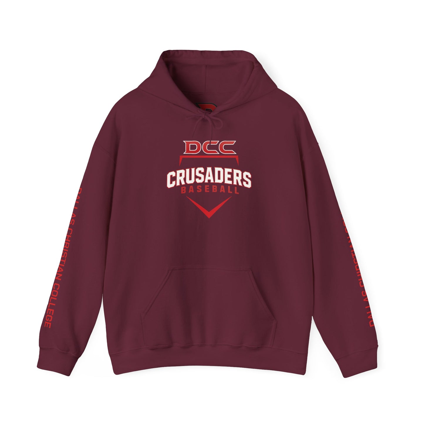 DCC - Red Logo - Unisex Heavy Blend™ Hooded Sweatshirt