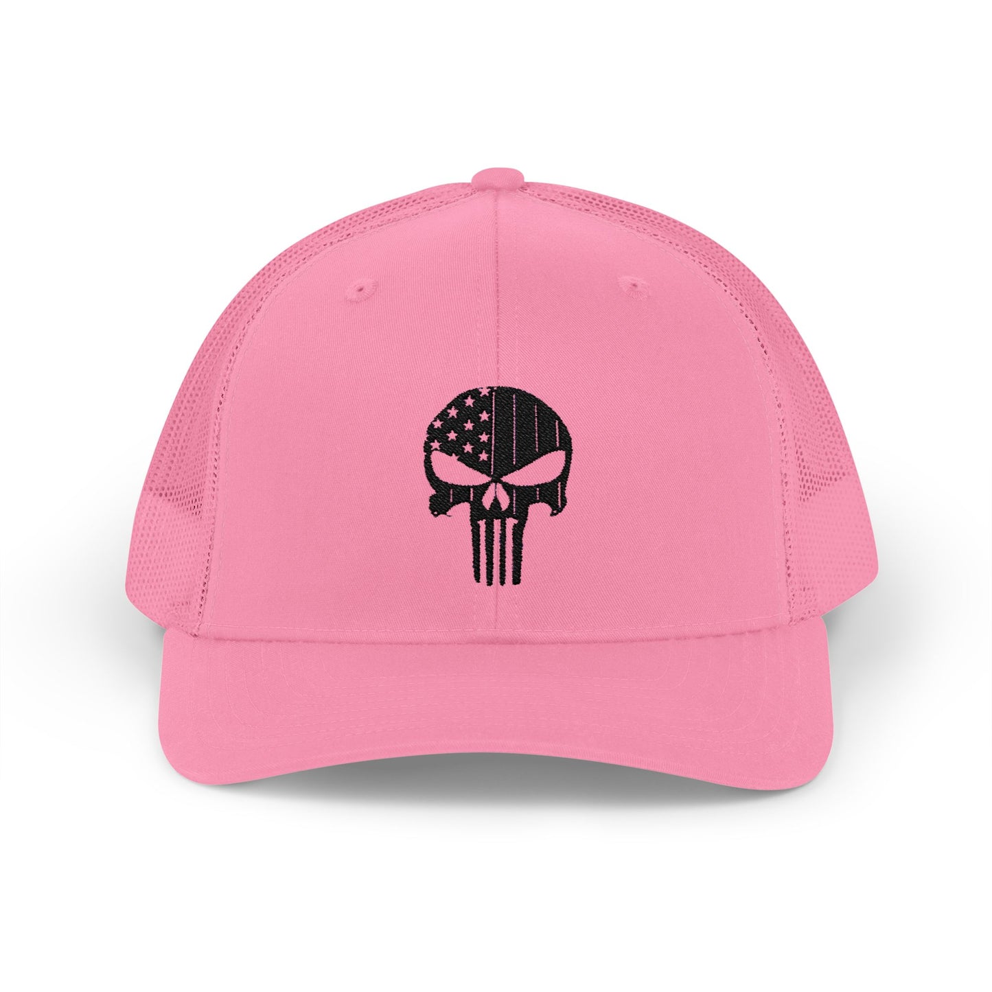 Skull Snapback Trucker Cap