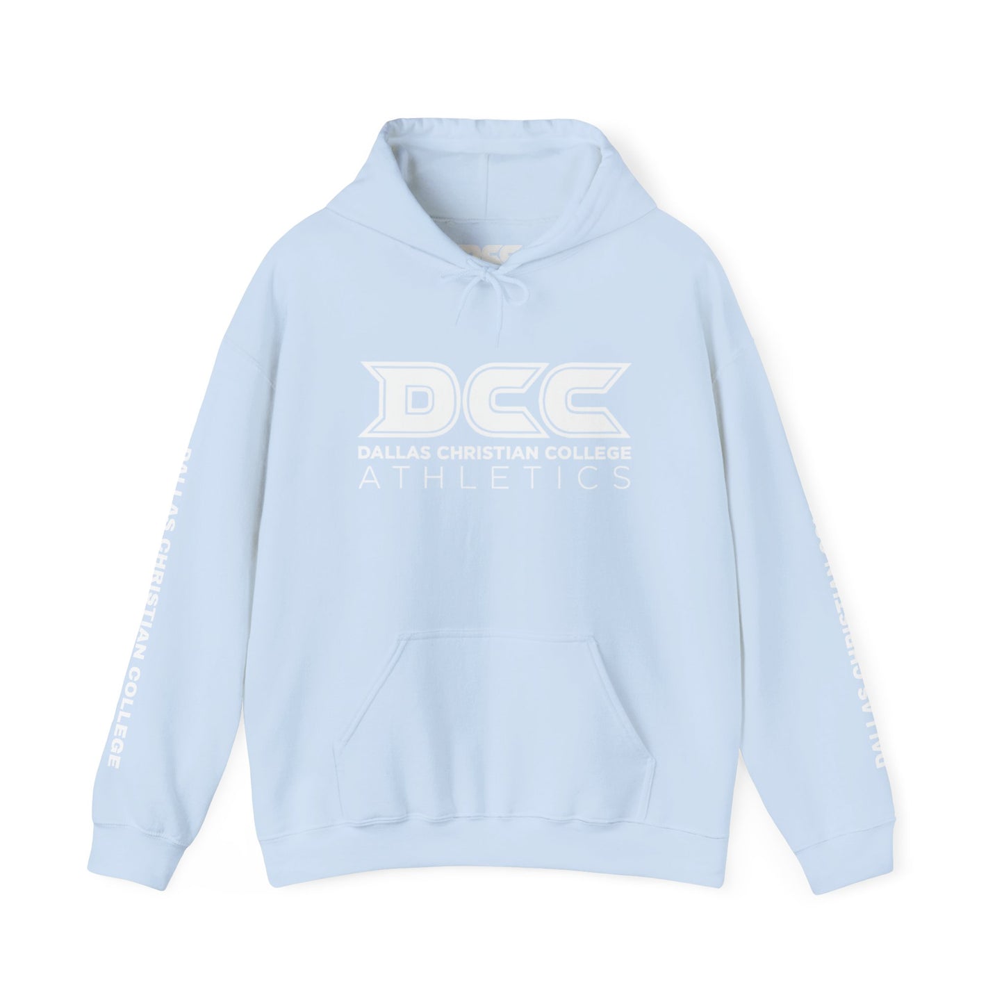 DCC - White Logo - Unisex Heavy Blend™ Hooded Sweatshirt