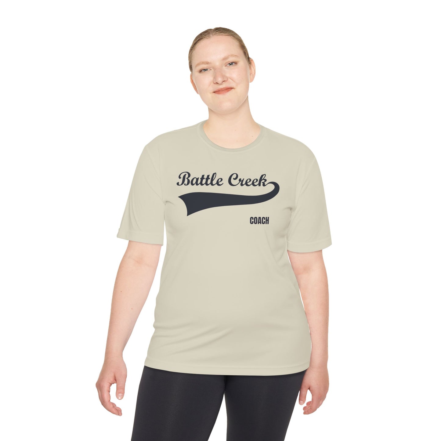 BC - COACH - Blue Logo - Unisex Moisture Wicking Tee