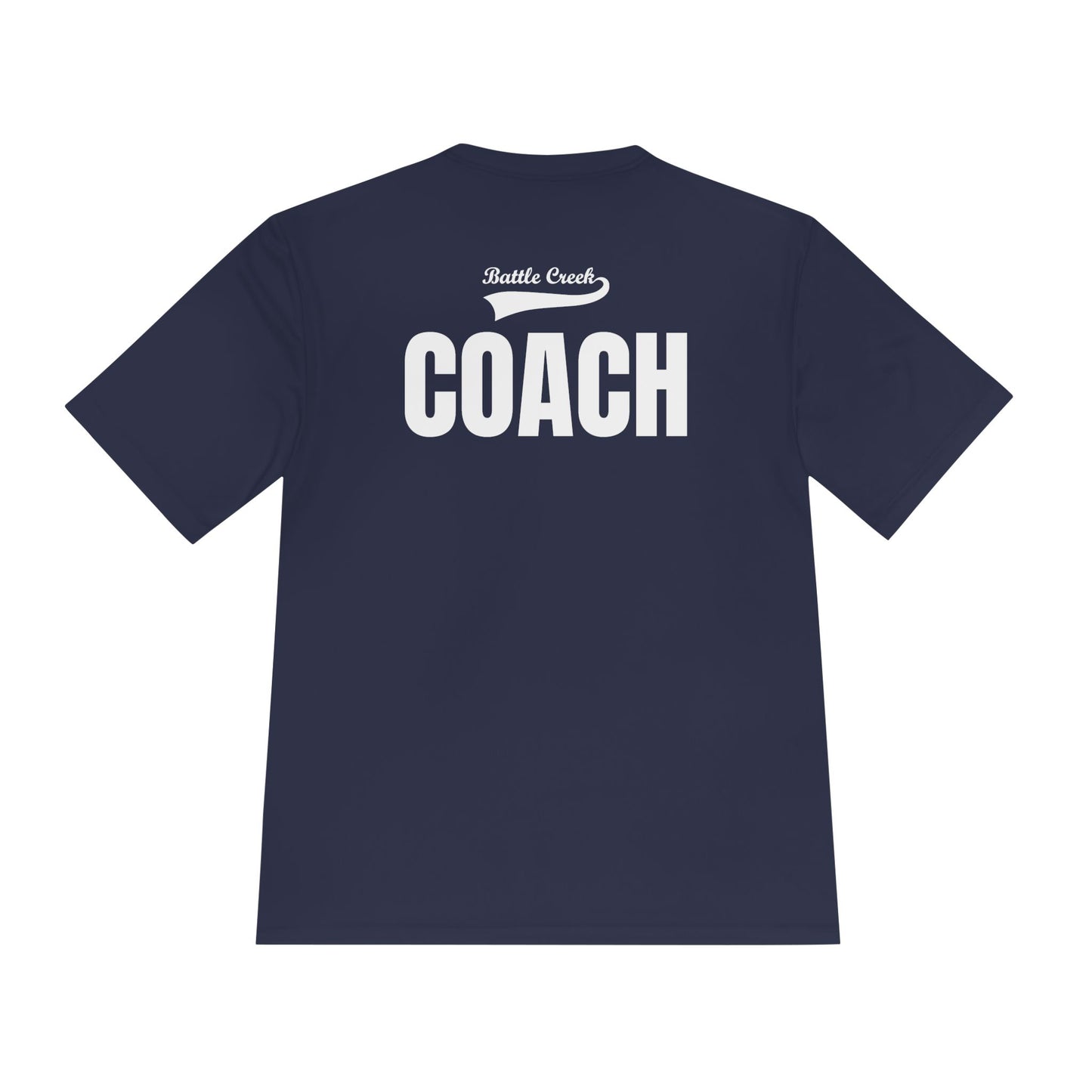 BC - COACH JERSEY - White Logo - Unisex Moisture Wicking Tee