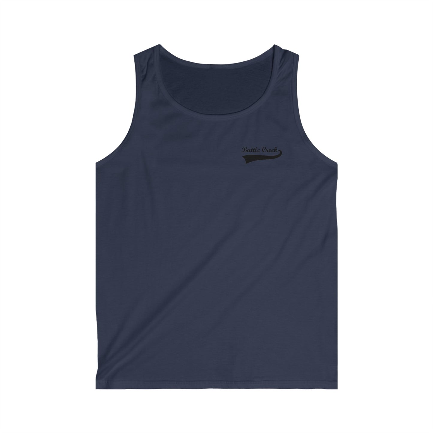 BC Black Logo Men's Softstyle Tank Top