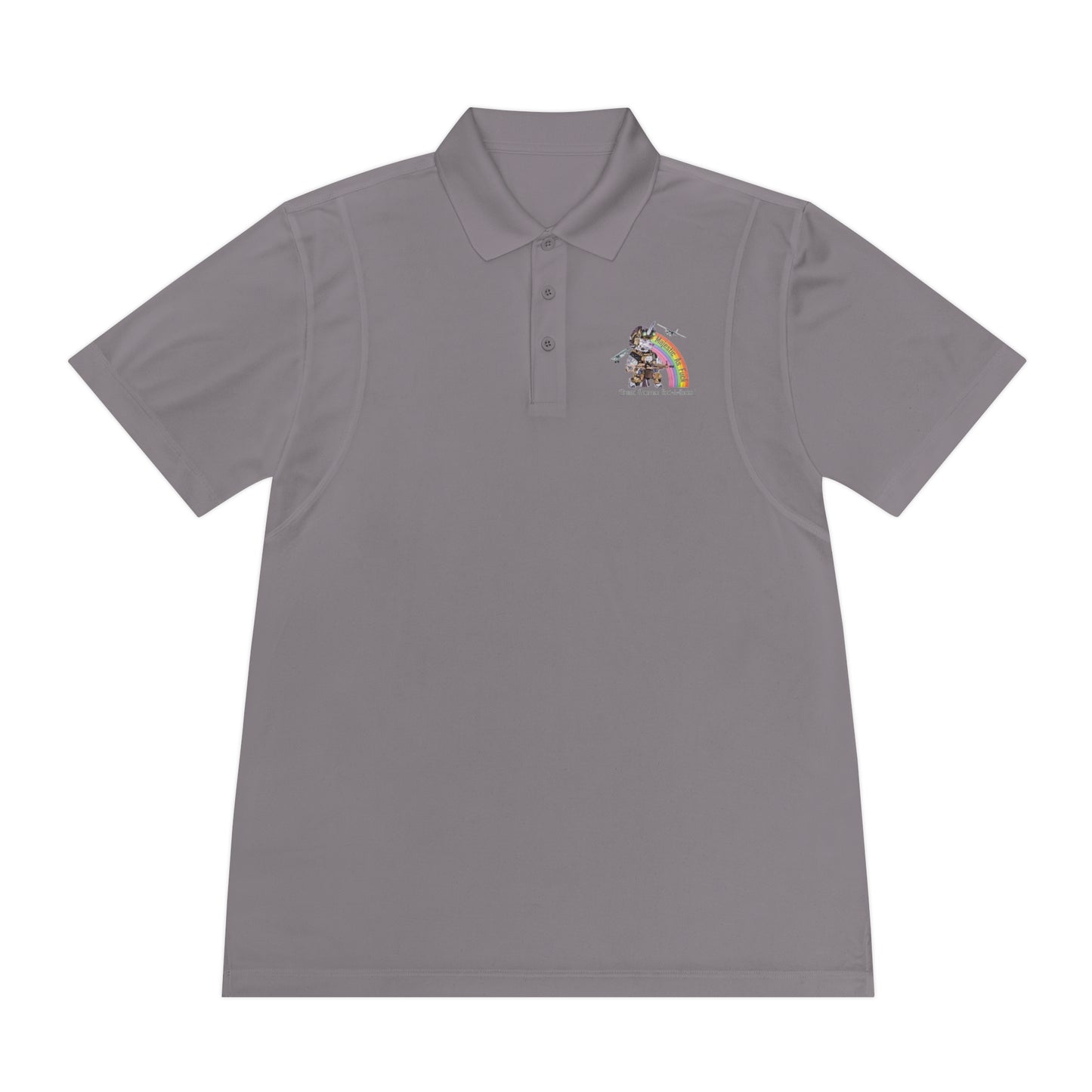 MAF - FLY IT LIKE YOU STOL IT - Men's Sport Polo Shirt