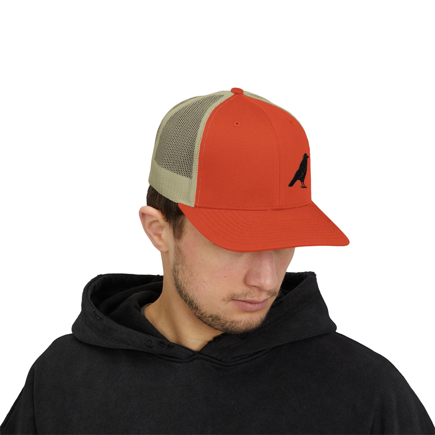 Raven Snapback Trucker Cap