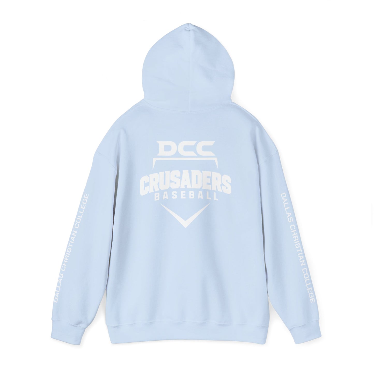 DCC - White Logo - Unisex Heavy Blend™ Hooded Sweatshirt