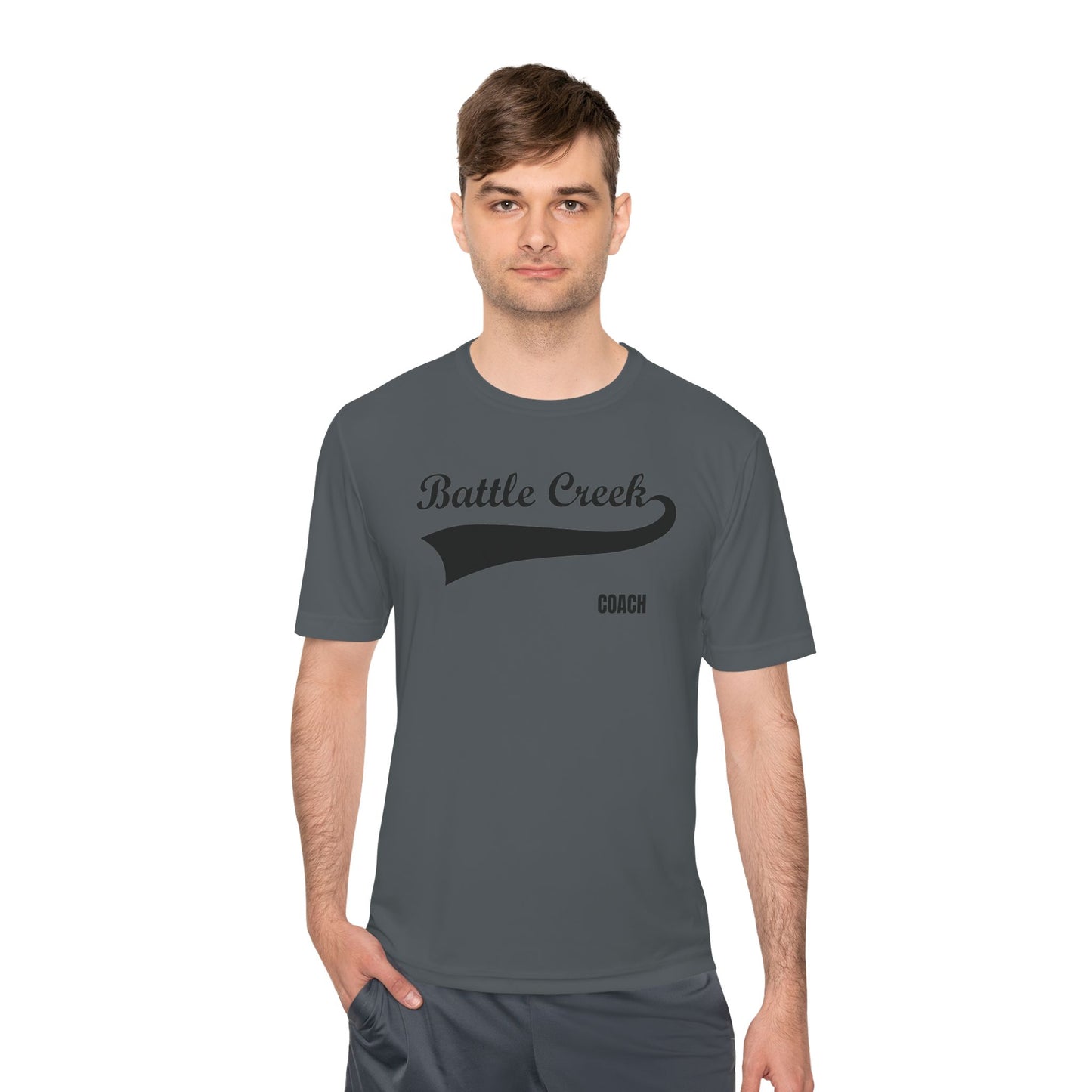 BC - COACH - Black Logo - Unisex Moisture Wicking Tee