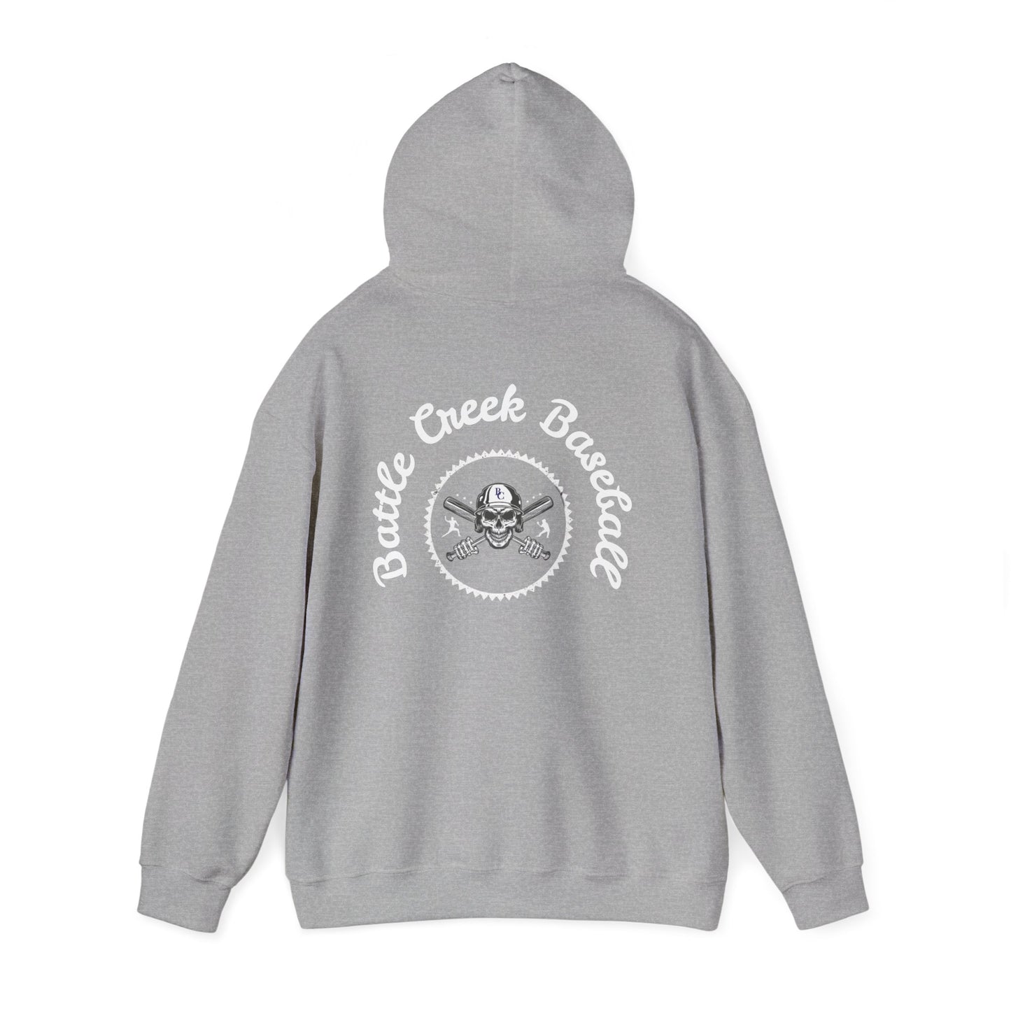 BC White Logo - Unisex Heavy Blend™ Hooded Sweatshirt
