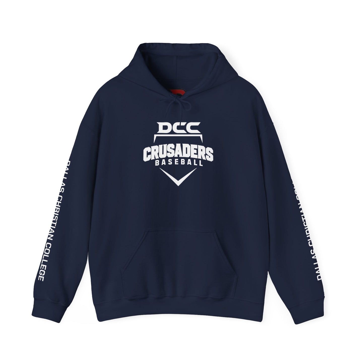 DCC - White Logo - Unisex Heavy Blend™ Hooded Sweatshirt