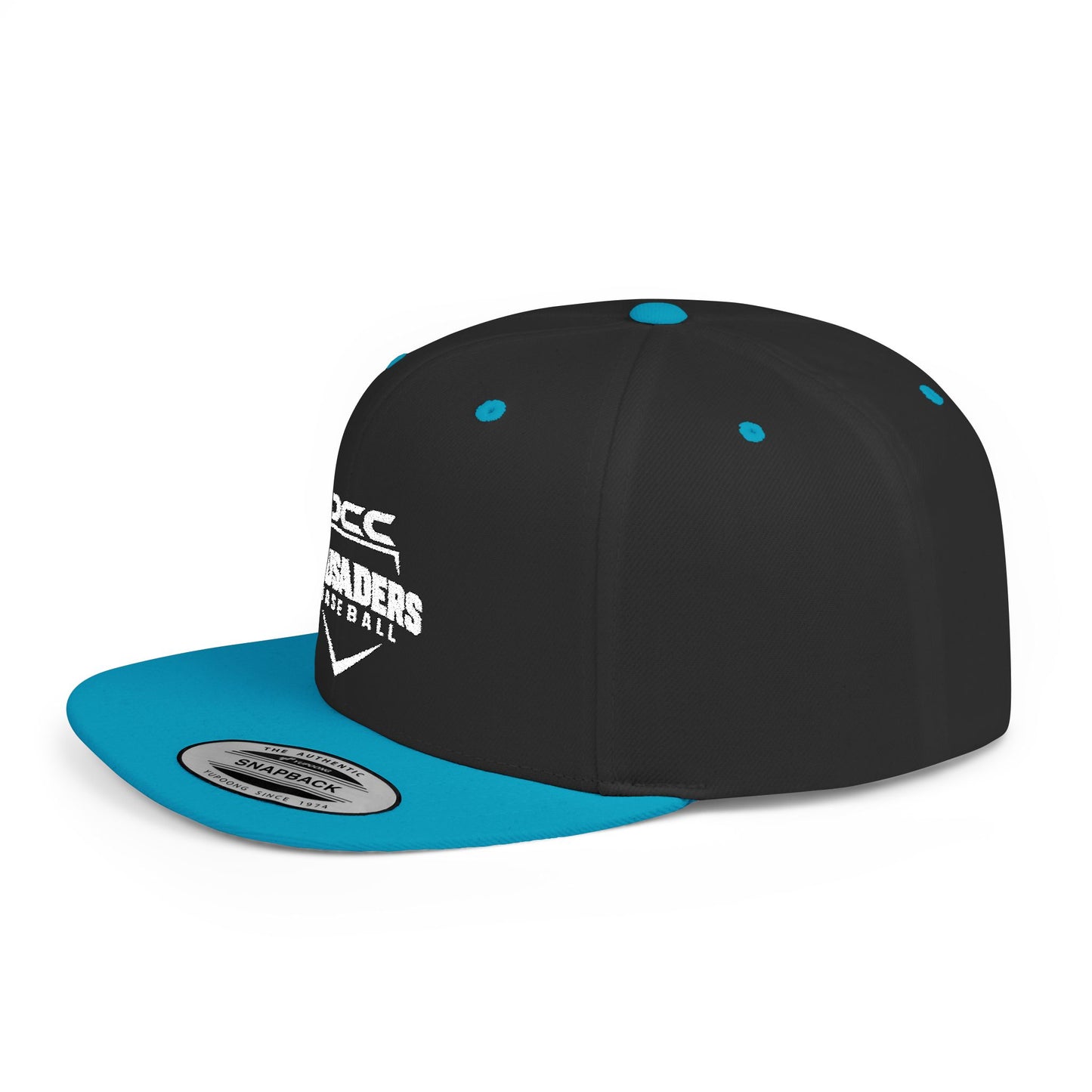 DCC - White Logo - Flat Bill Snapback
