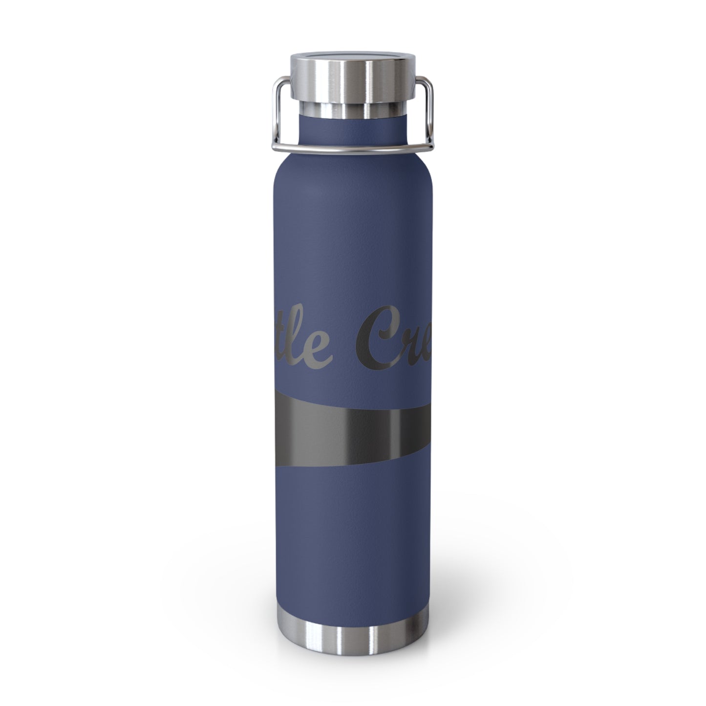 BC Black Logo Copper Vacuum Insulated Bottle, 22oz