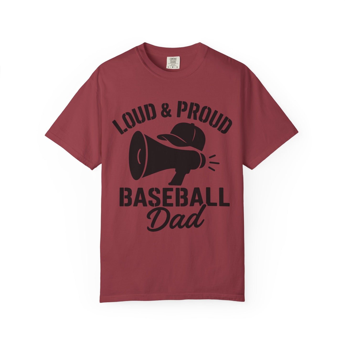 BC - Proud Baseball Dad - Unisex Garment-Dyed T-shirt