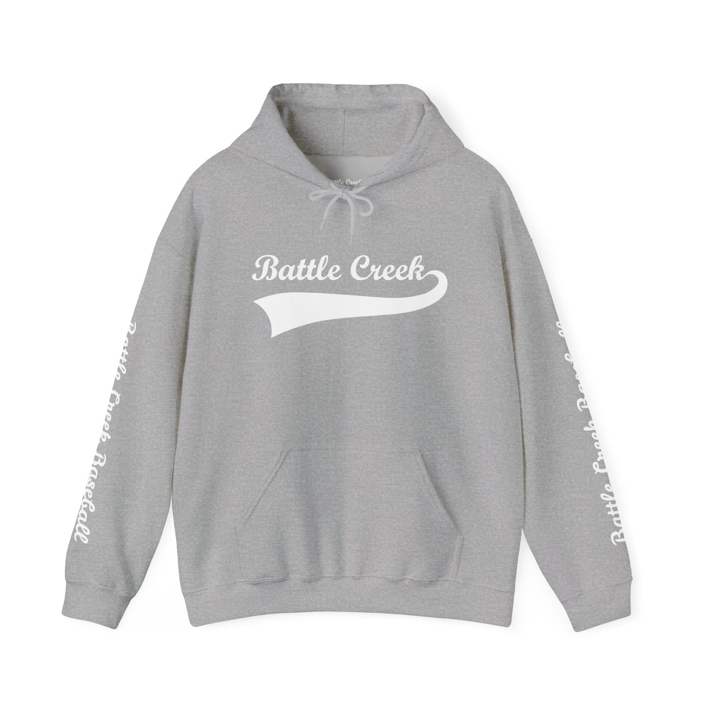BC White Logo - Unisex Heavy Blend™ Hooded Sweatshirt