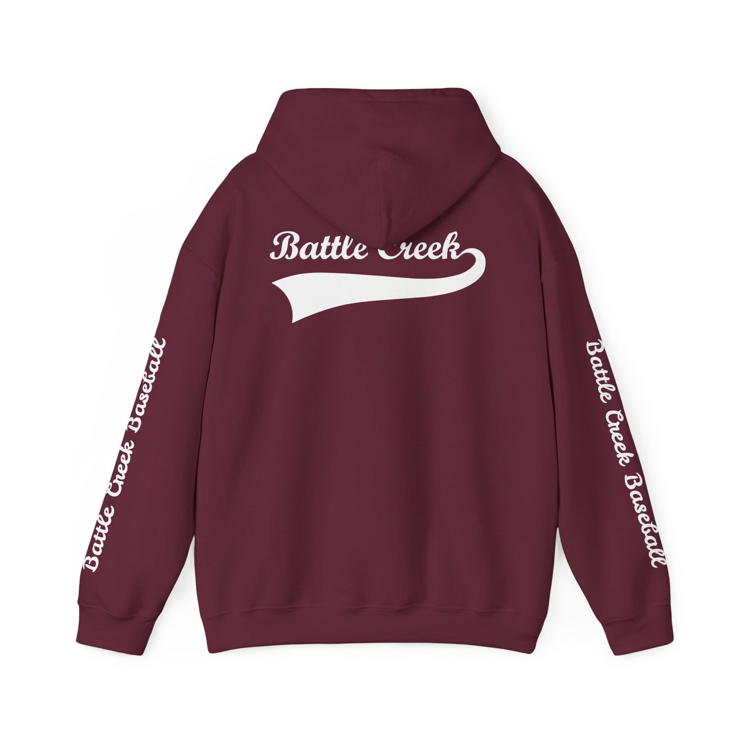 BC White Logo - Unisex Heavy Blend™ Hooded Sweatshirt