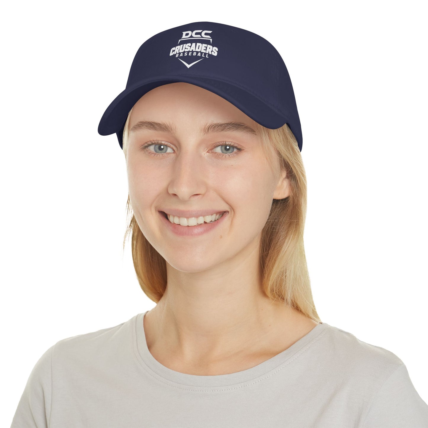 DCC - White Logo - Low Profile Baseball Cap