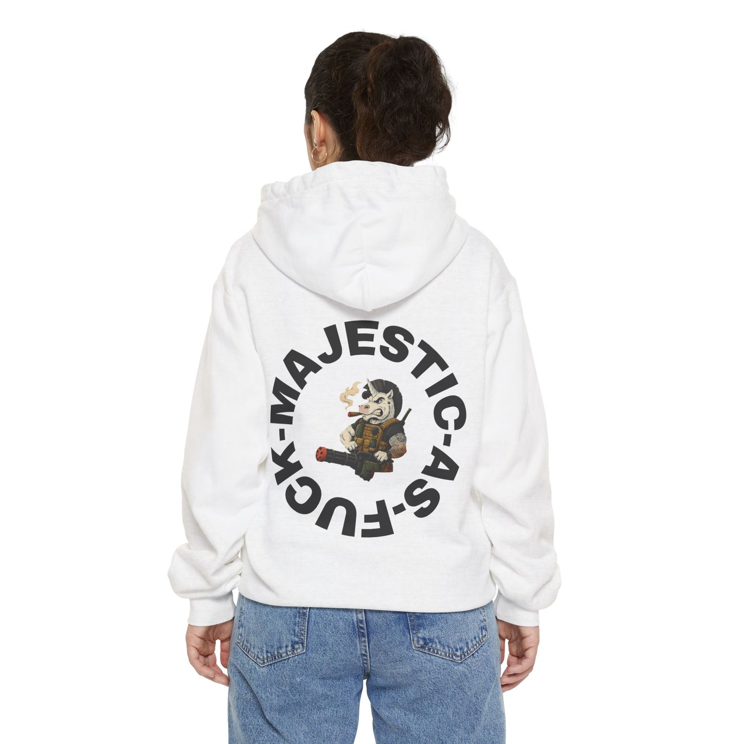 MAF - Unicorn - Unisex Garment-Dyed Hoodie
