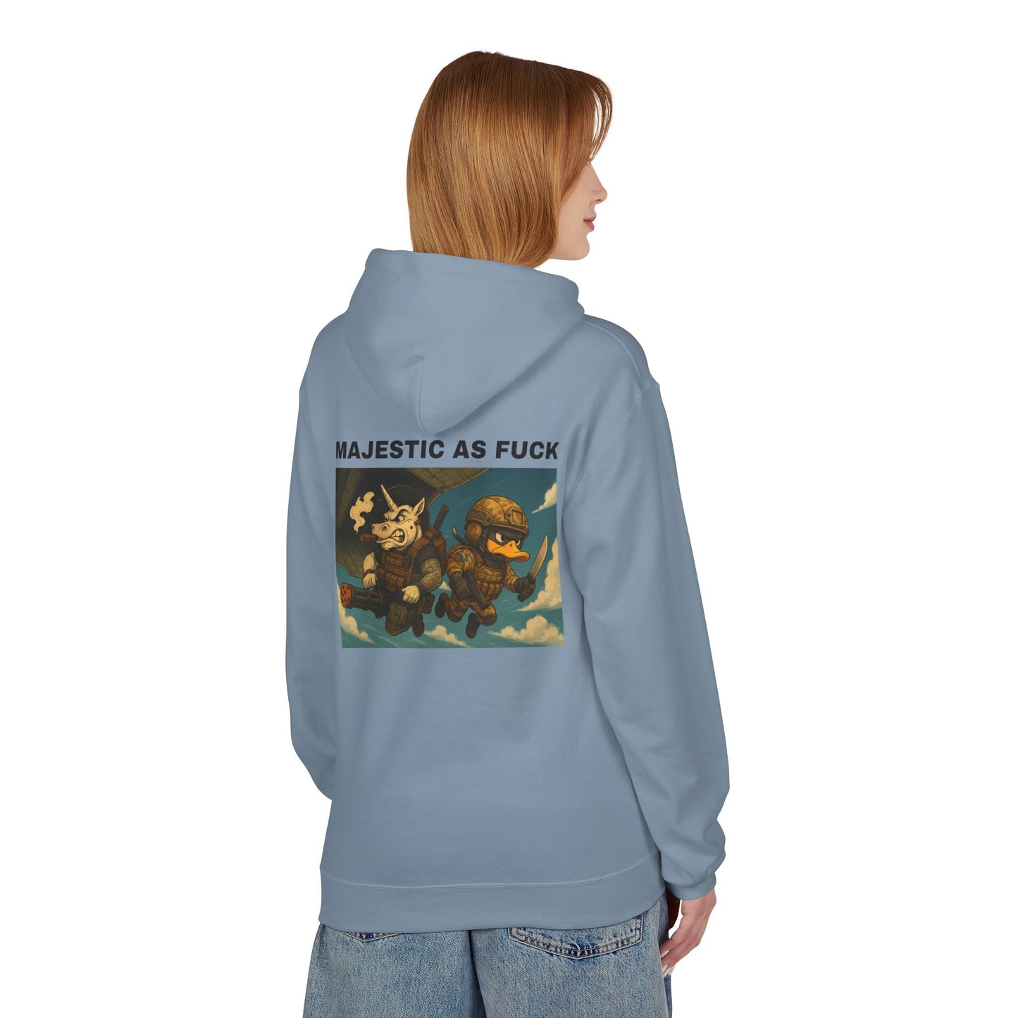 MAF - Unisex Midweight Softstyle Fleece Hoodie