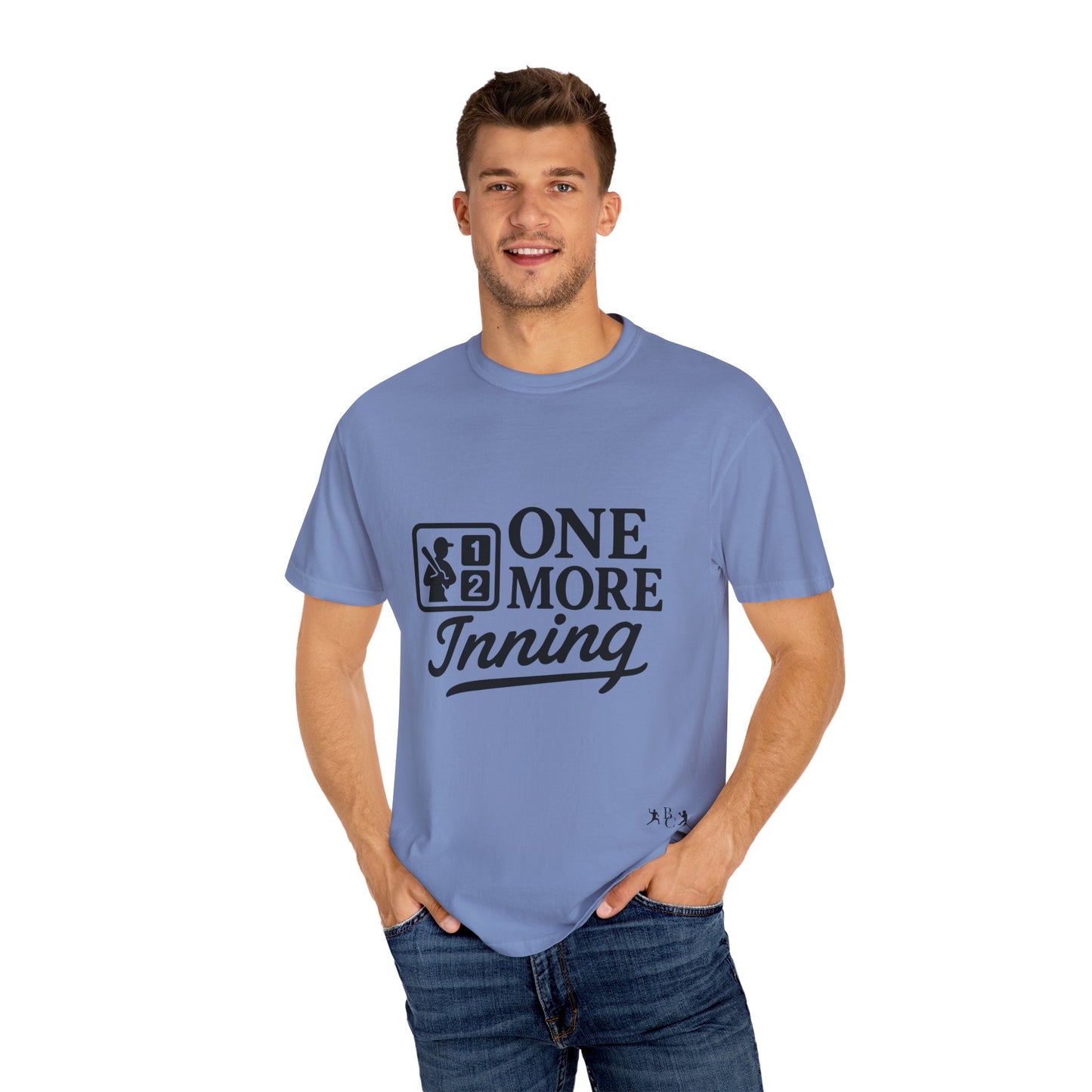 BC - One More Inning - Unisex Garment-Dyed T-shirt