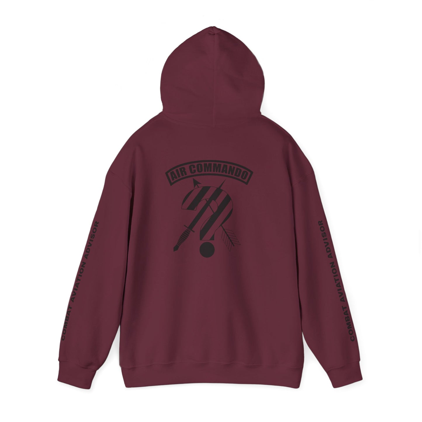 MAF - CAA Question Mark - Unisex Heavy Blend™ Hooded Sweatshirt