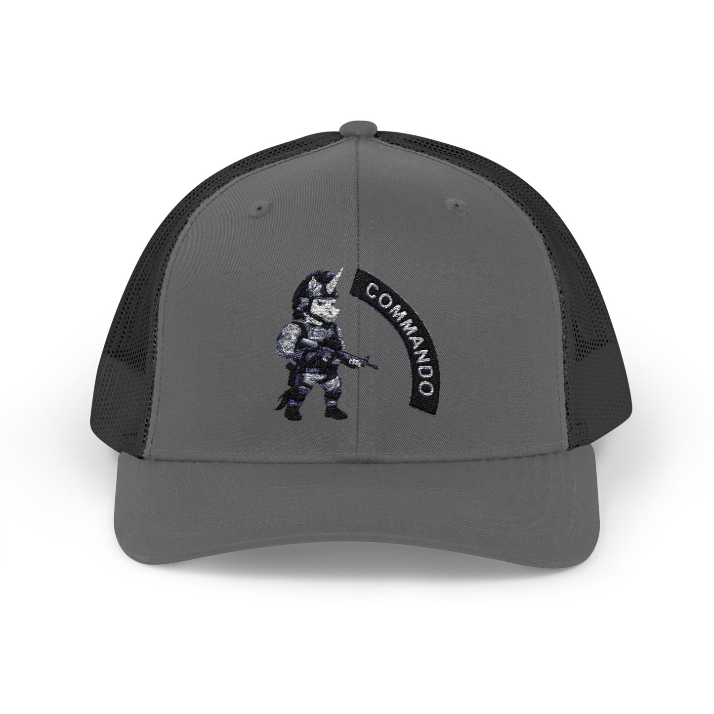 Commando Snapback Trucker Cap