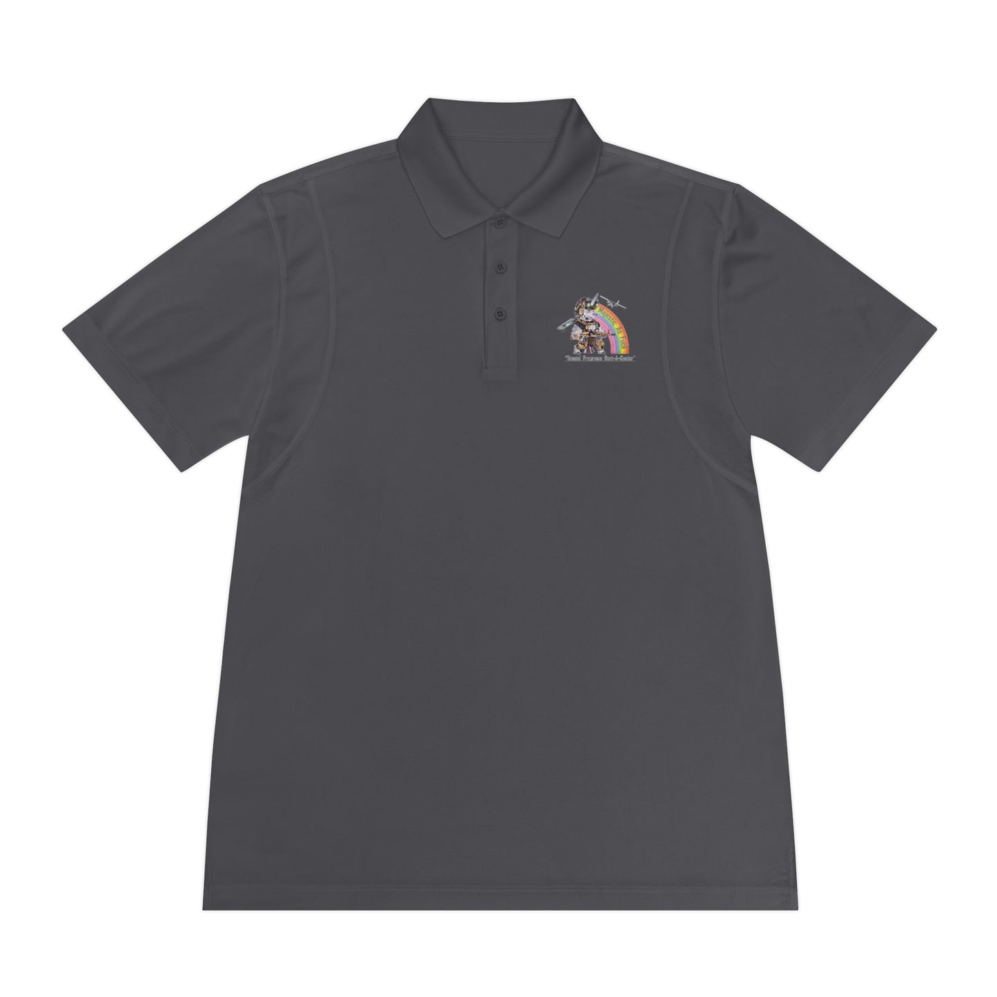 MAF - FLY IT LIKE YOU STOL IT - Men's Sport Polo Shirt