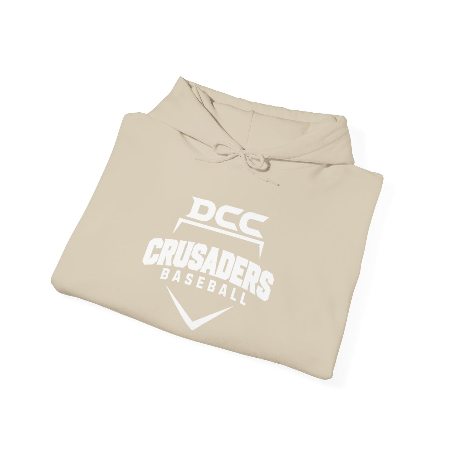 DCC - White Logo - Unisex Heavy Blend™ Hooded Sweatshirt