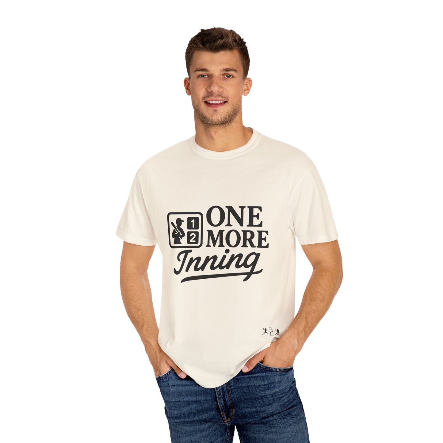BC - One More Inning - Unisex Garment-Dyed T-shirt