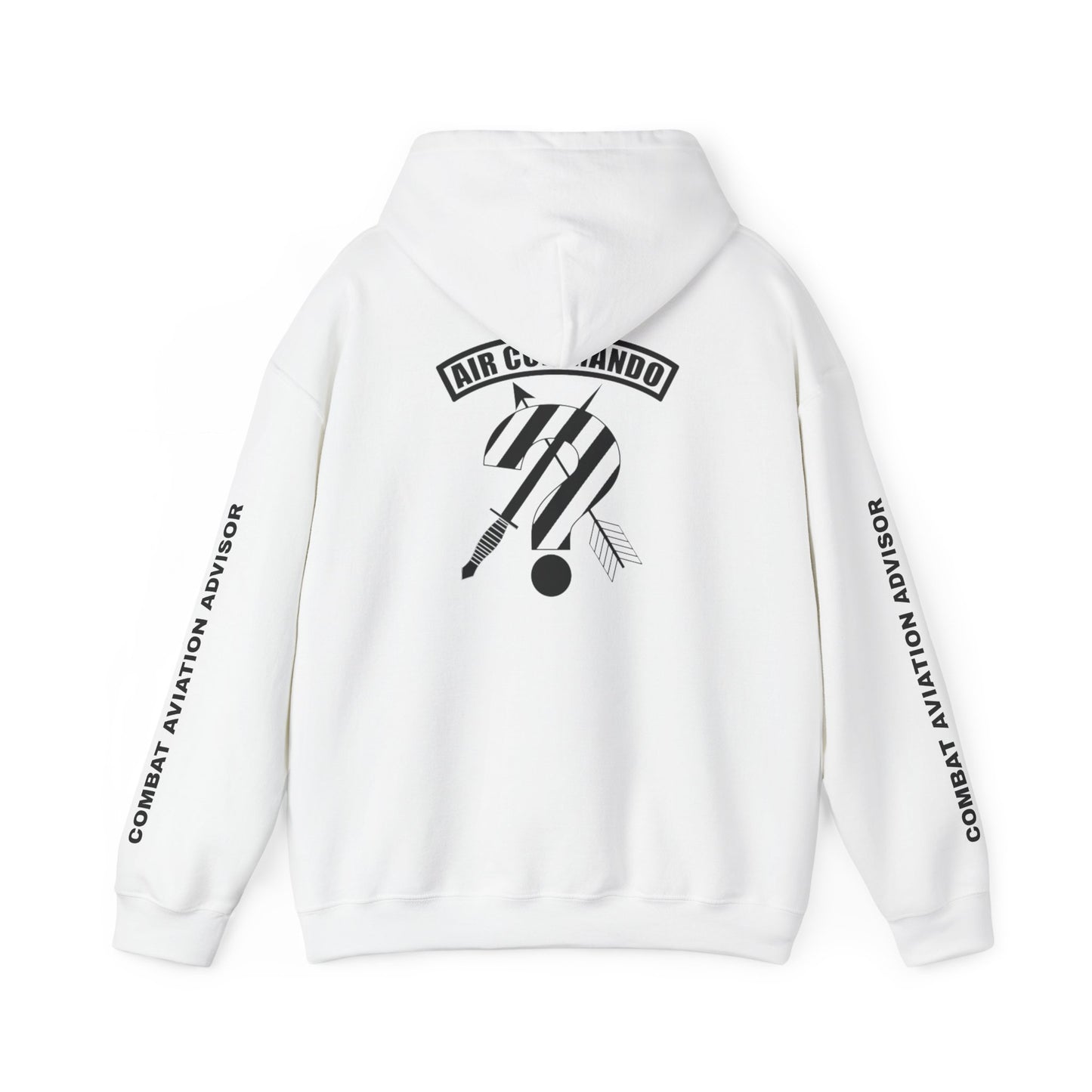 MAF - CAA Question Mark - Unisex Heavy Blend™ Hooded Sweatshirt